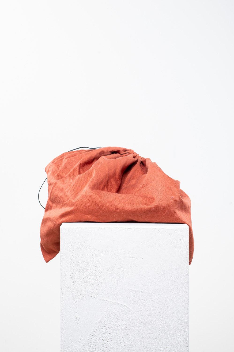 Brown & Red, Wool and Leather Crossbody Messenger Bag