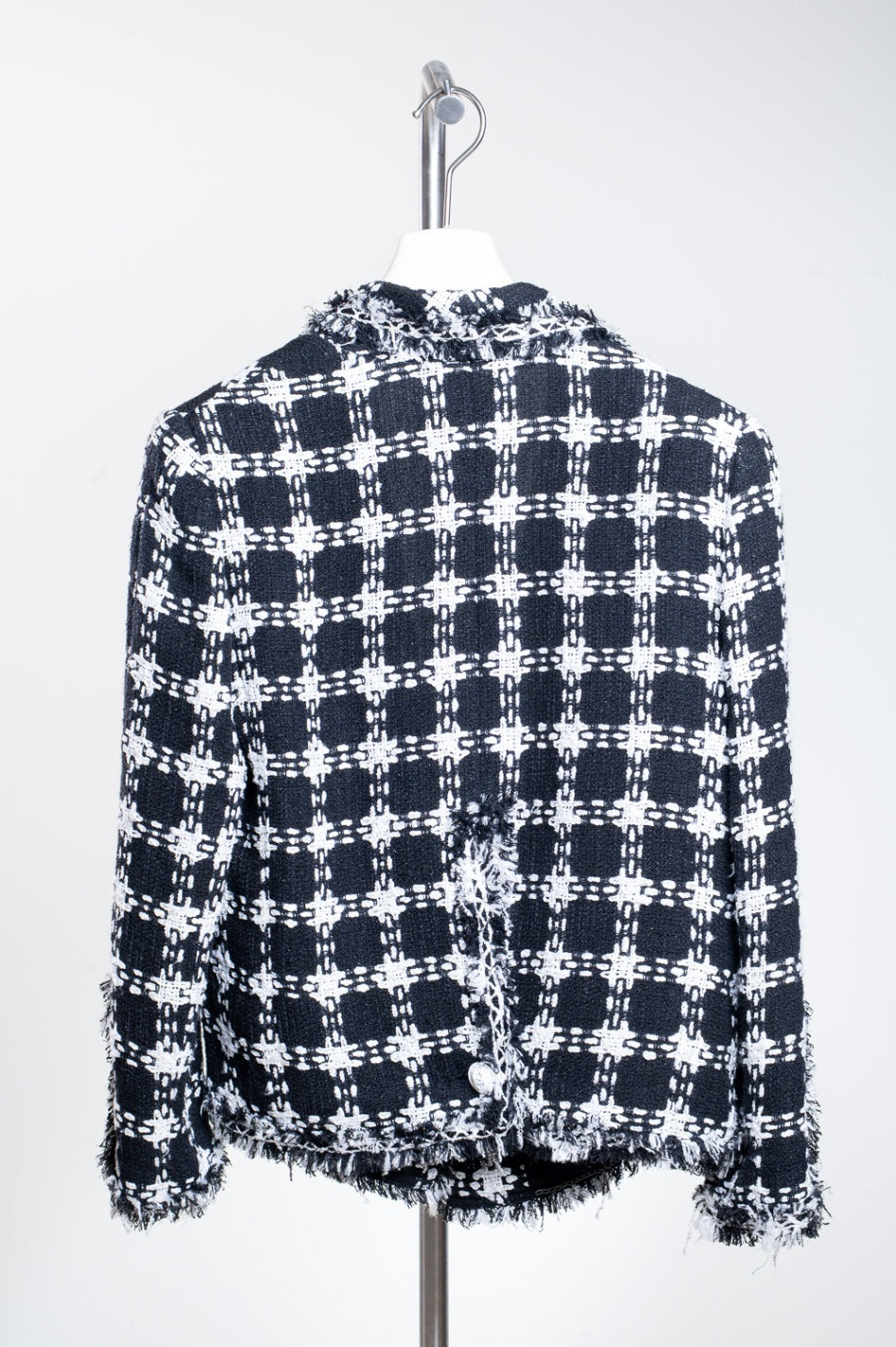 Black and White Tweed Jacket
