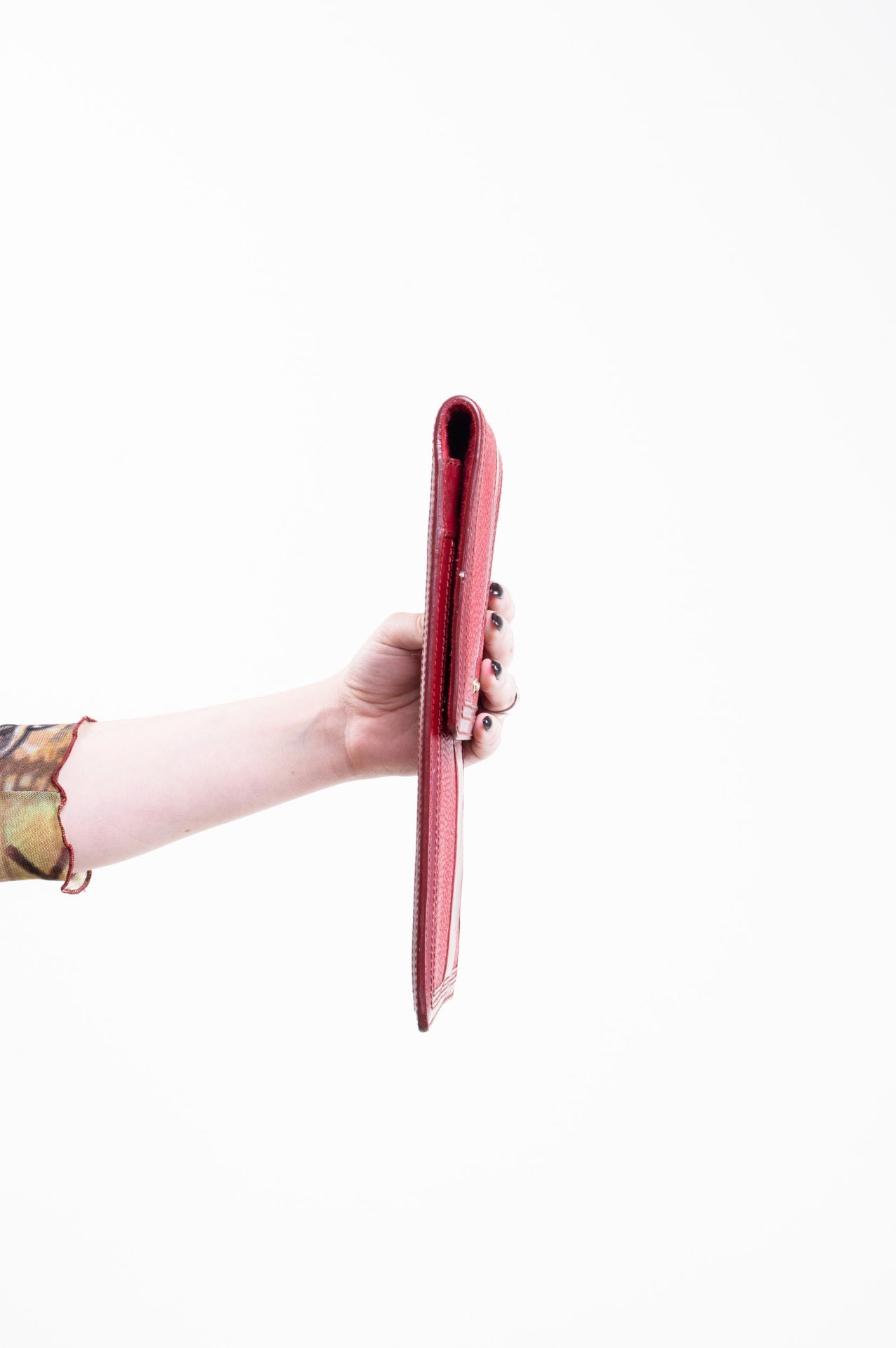 Red Leather Tablet Case