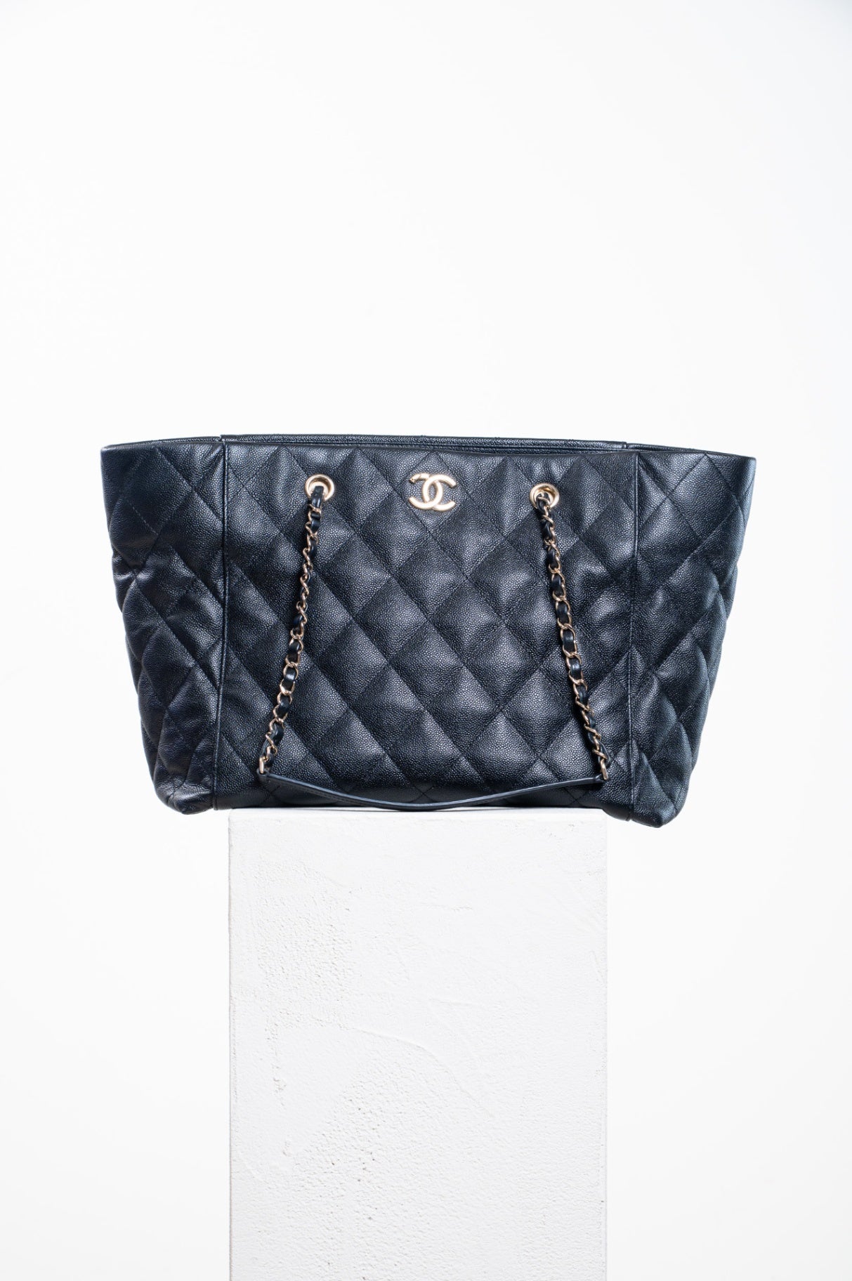 Black Caviar CC Shopping Bag Tote