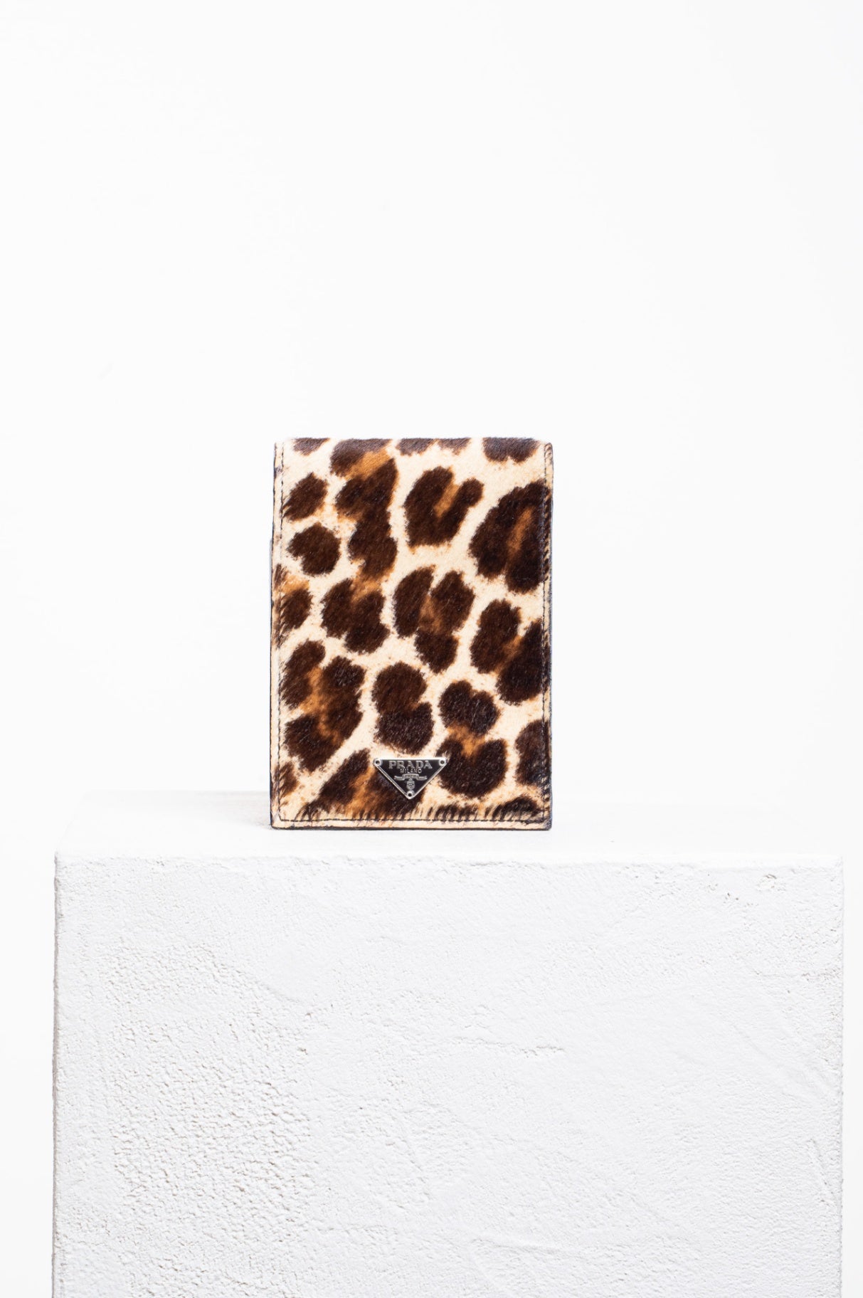 Leopard print wallet