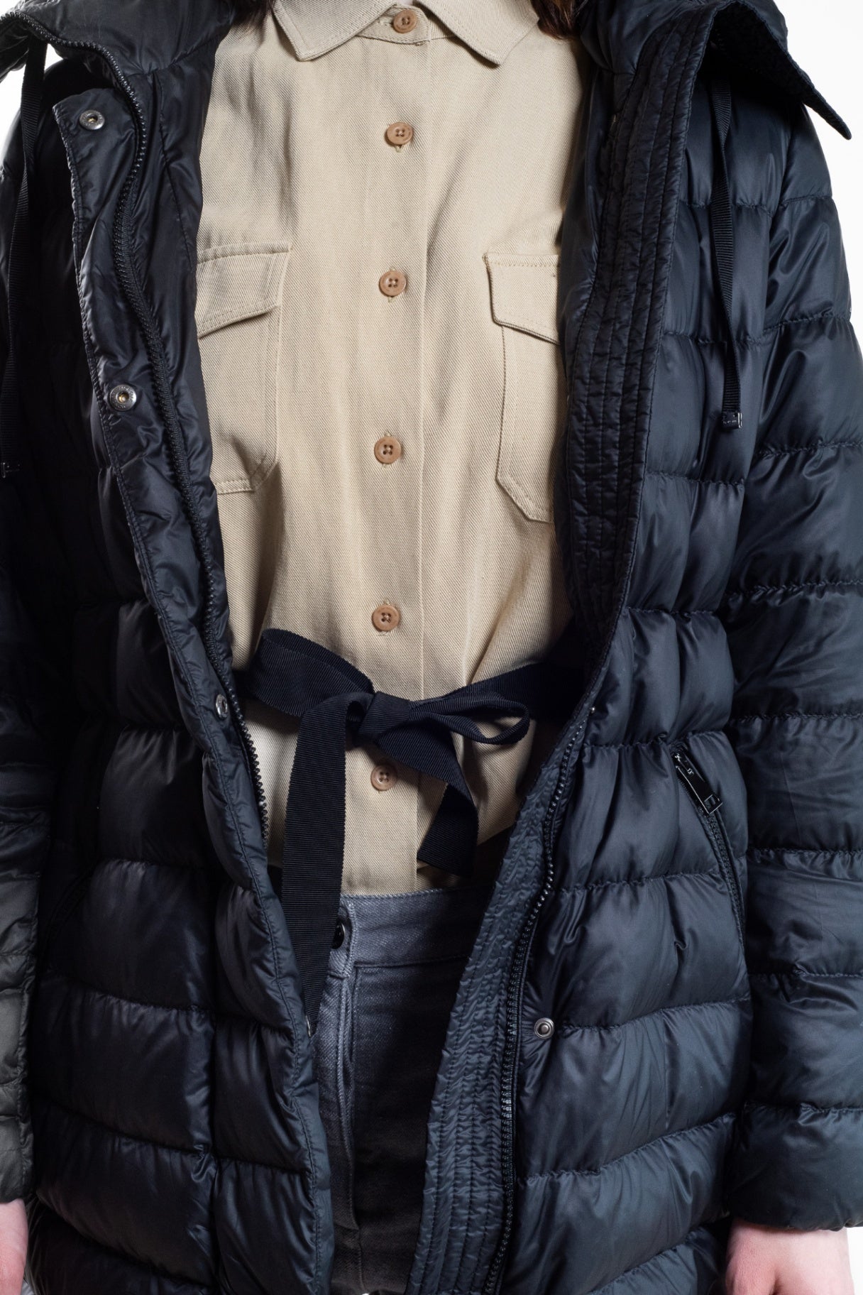 Black Gnosis Down Puffer Jacket