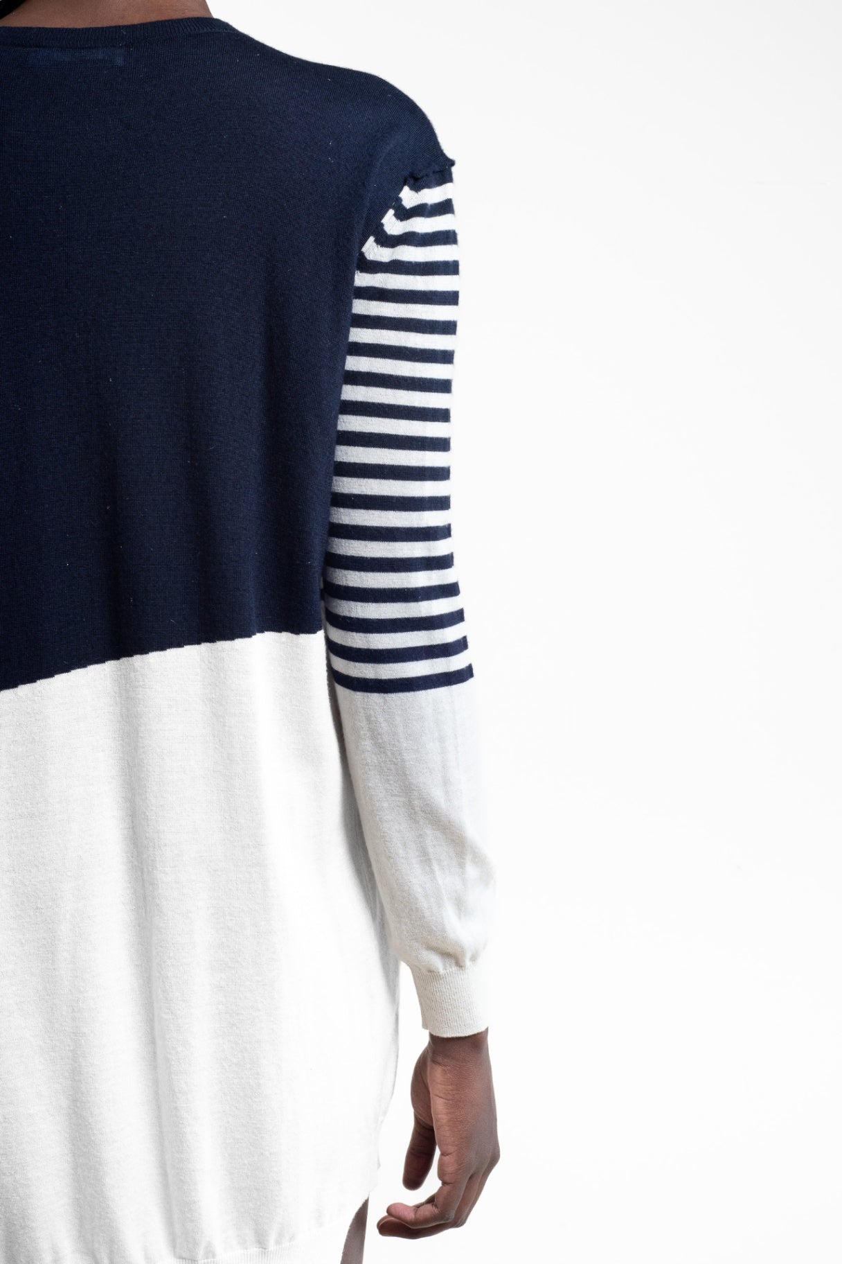 Pop of Pink Striped Sweater