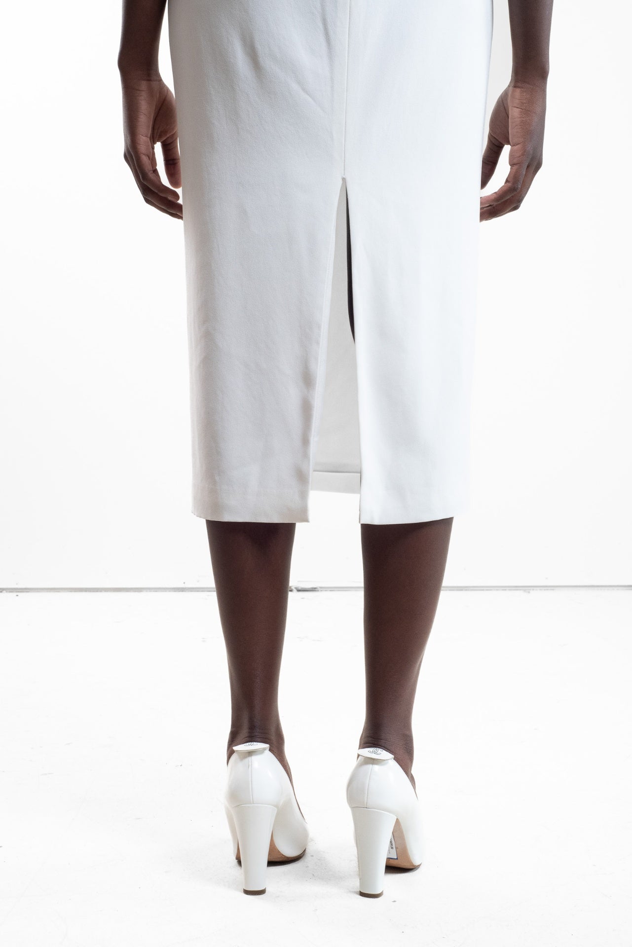 White Strapless Corset Dress