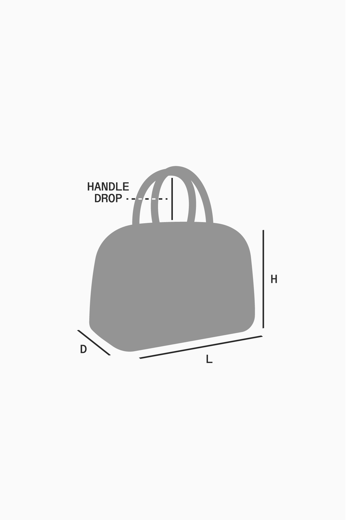 Brown and Black FF Leather Canvas Tote