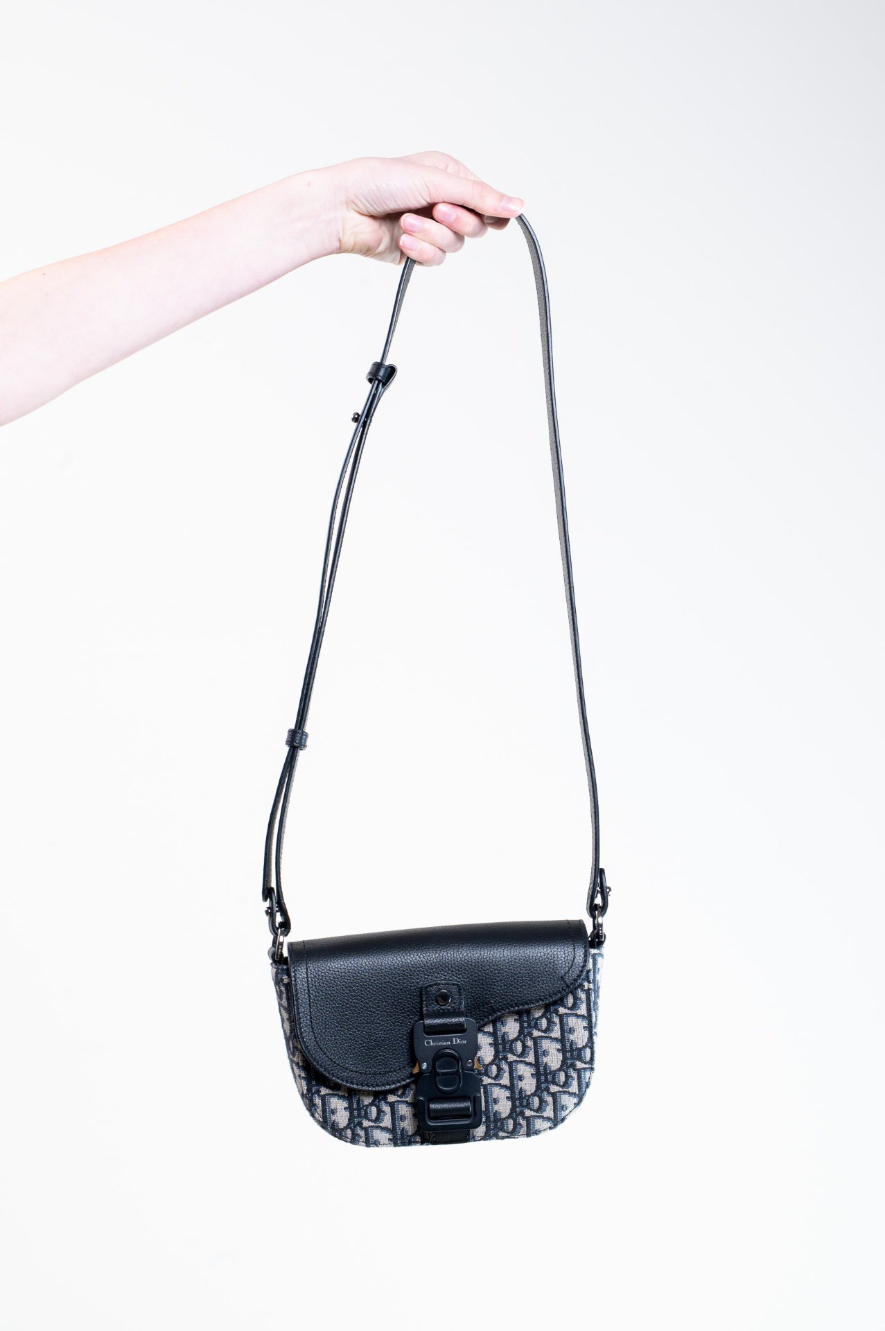 Mini Saddle Messenger Bag with Flap