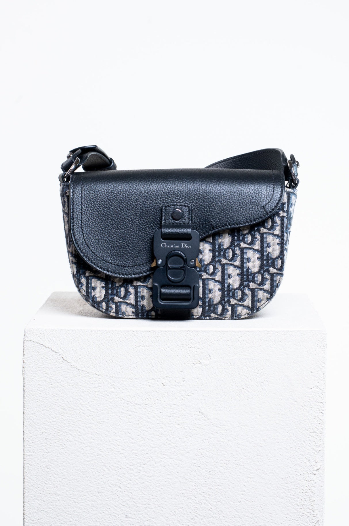 Mini Saddle Messenger Bag with Flap