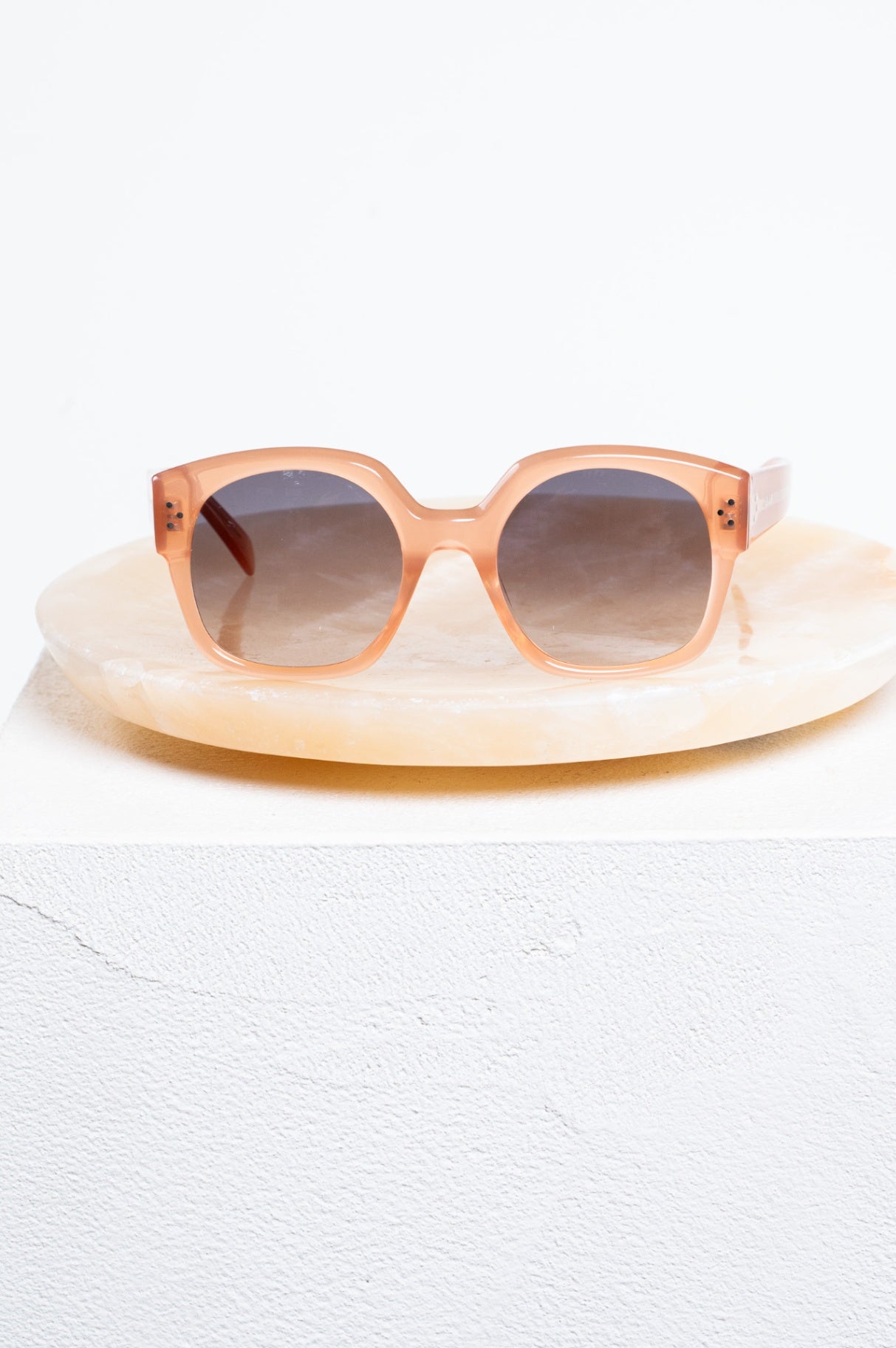 Pink Round CL40168F Sunglasses