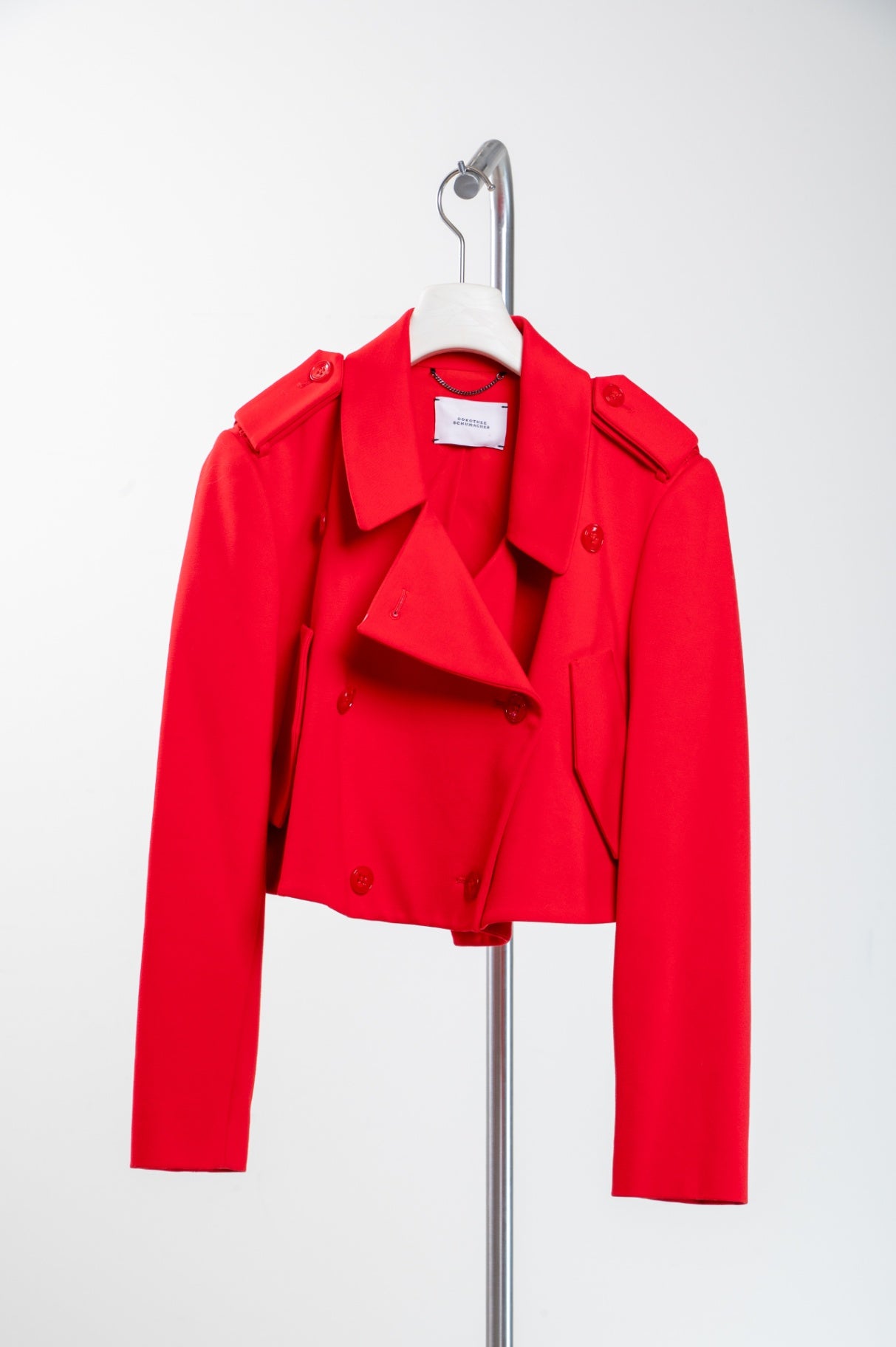 Red Crop Jacket