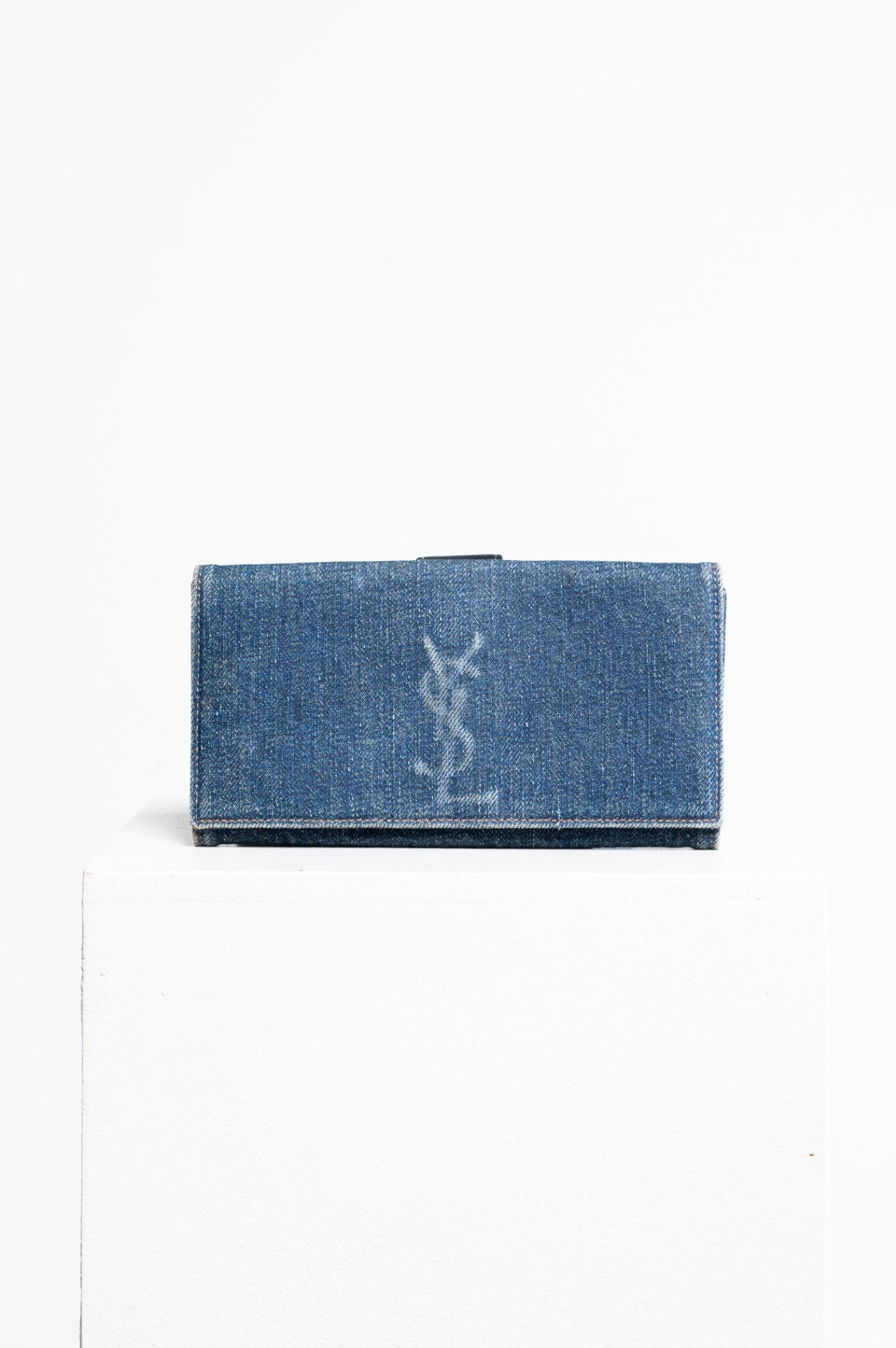 Denim Blue Continental Wallet