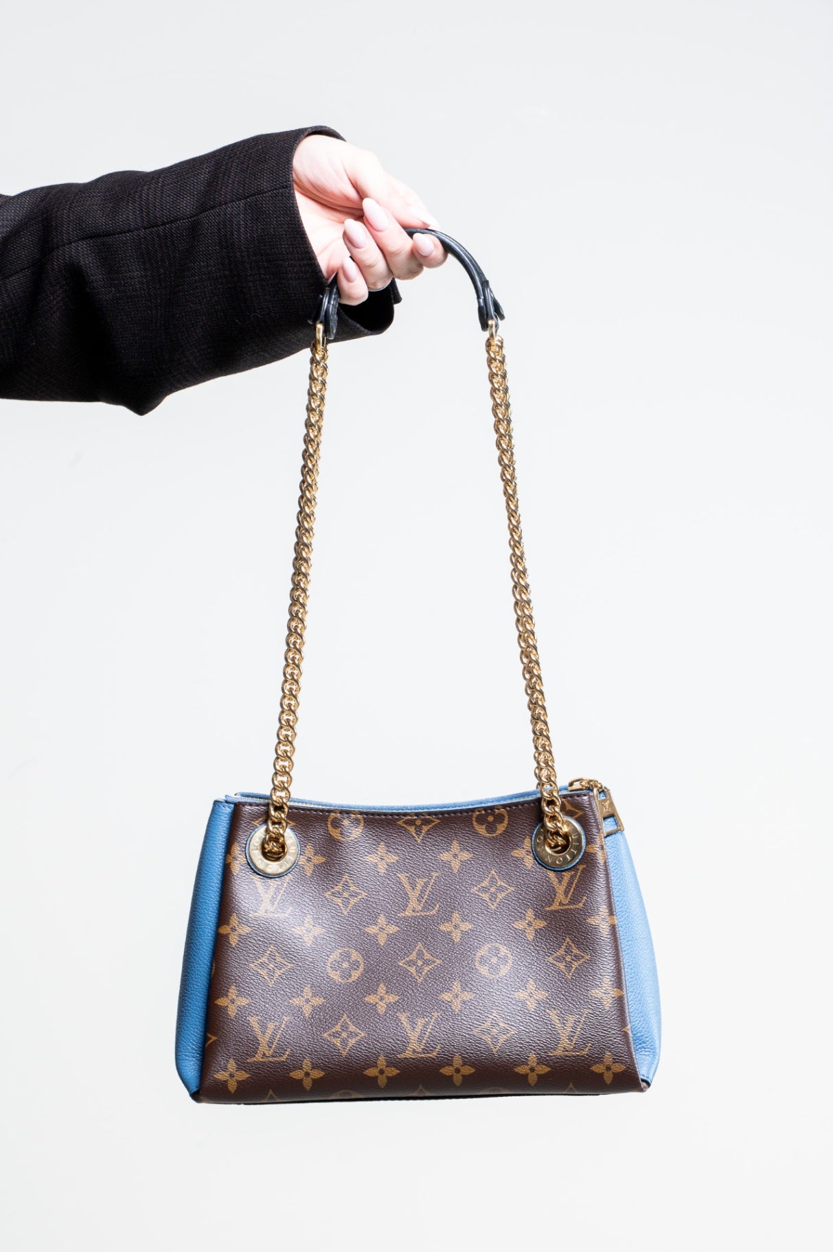 Blue & Monogram Surene BB Shoulder Bag