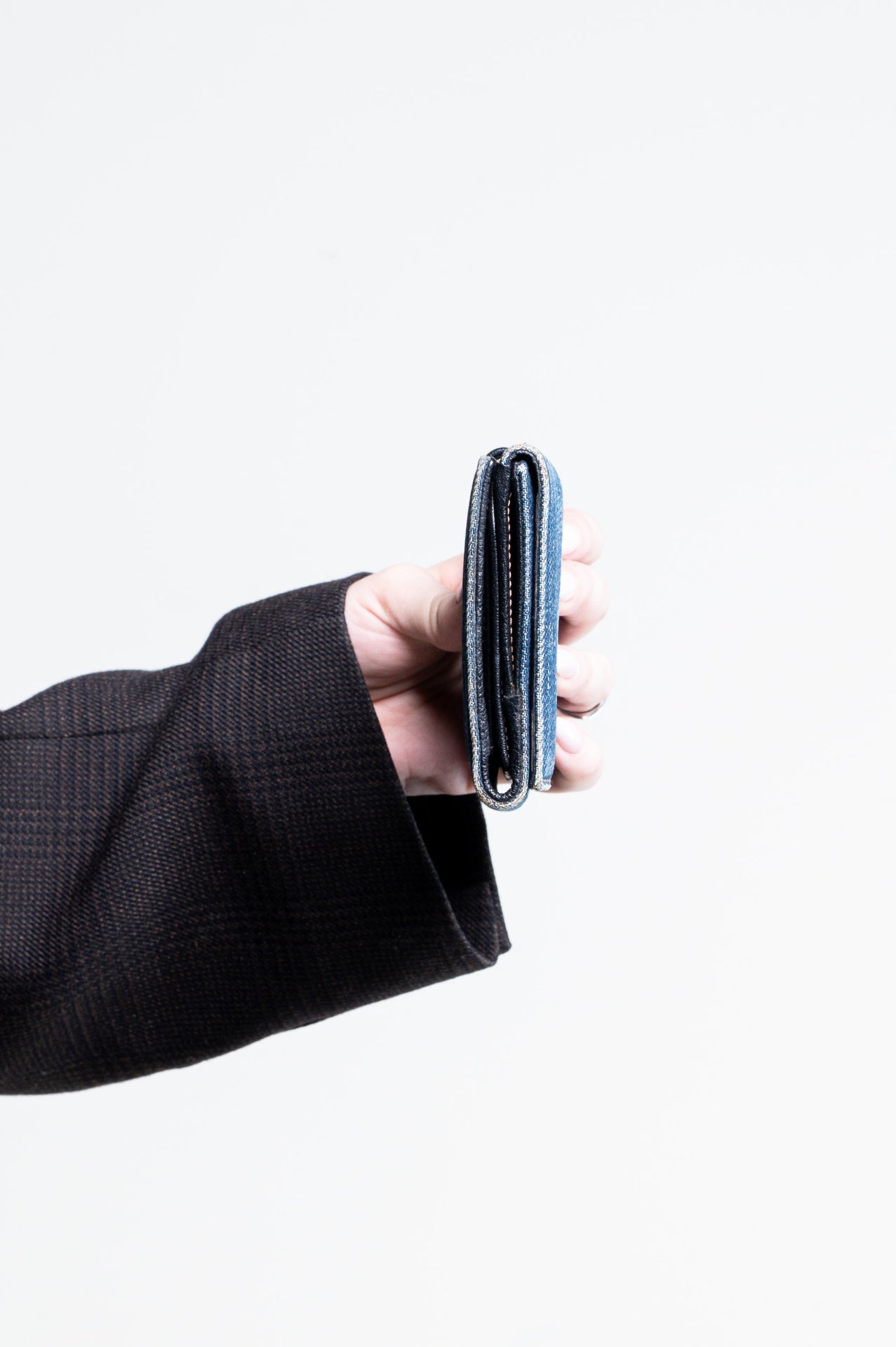 Denim Blue Continental Wallet