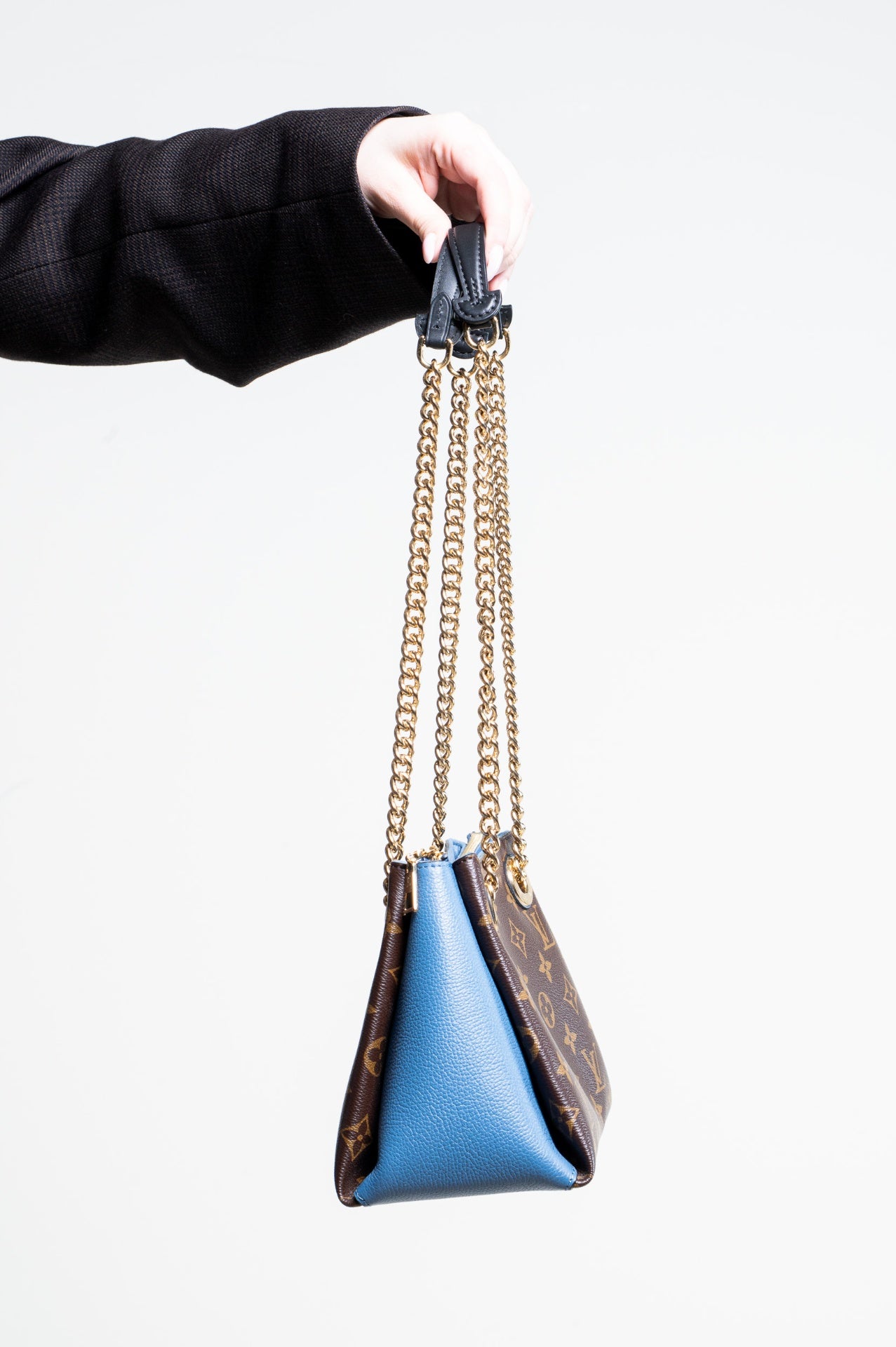 Blue & Monogram Surene BB Shoulder Bag