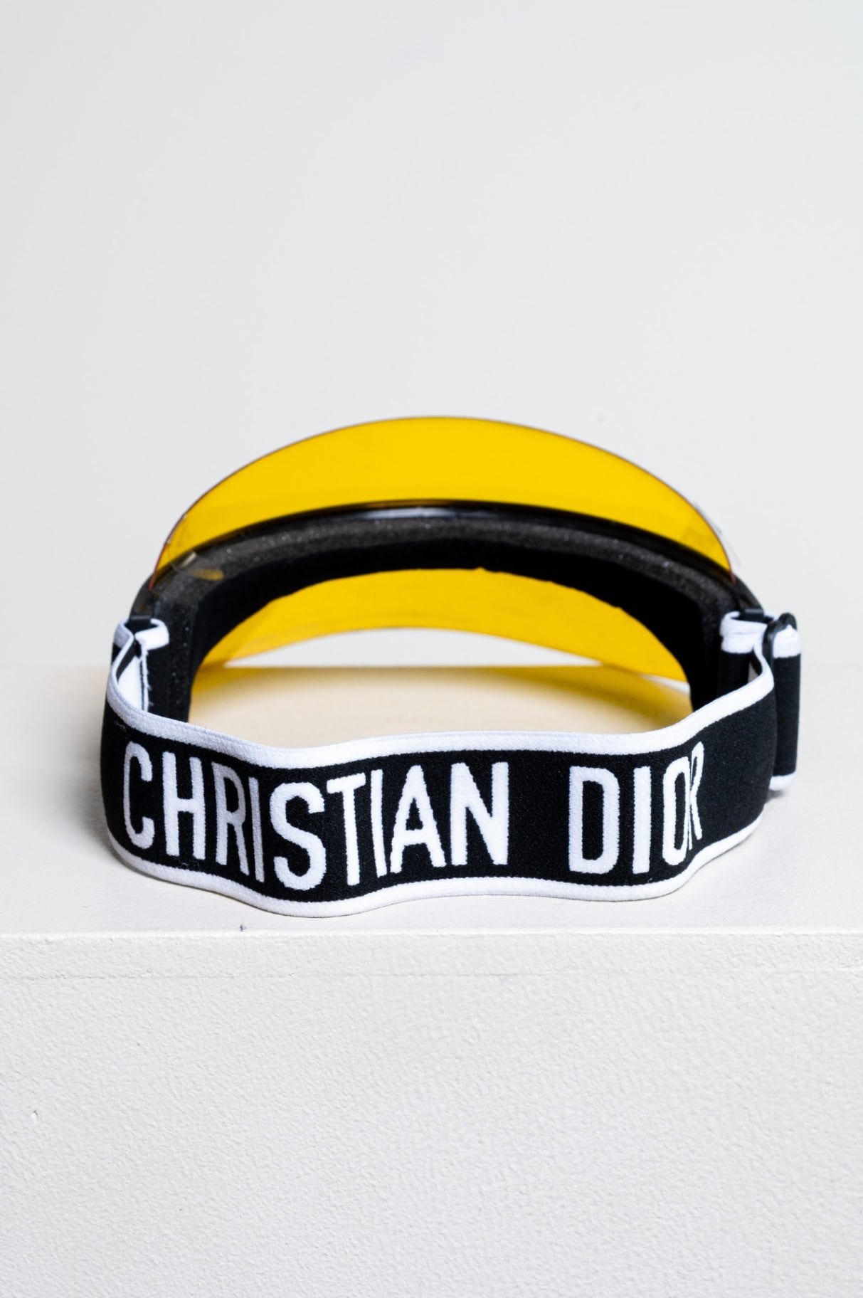 Yellow Tinted DiorClub1 Visor