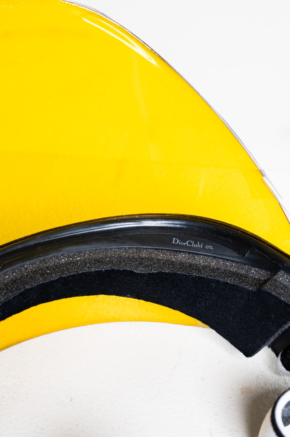 Yellow Tinted DiorClub1 Visor