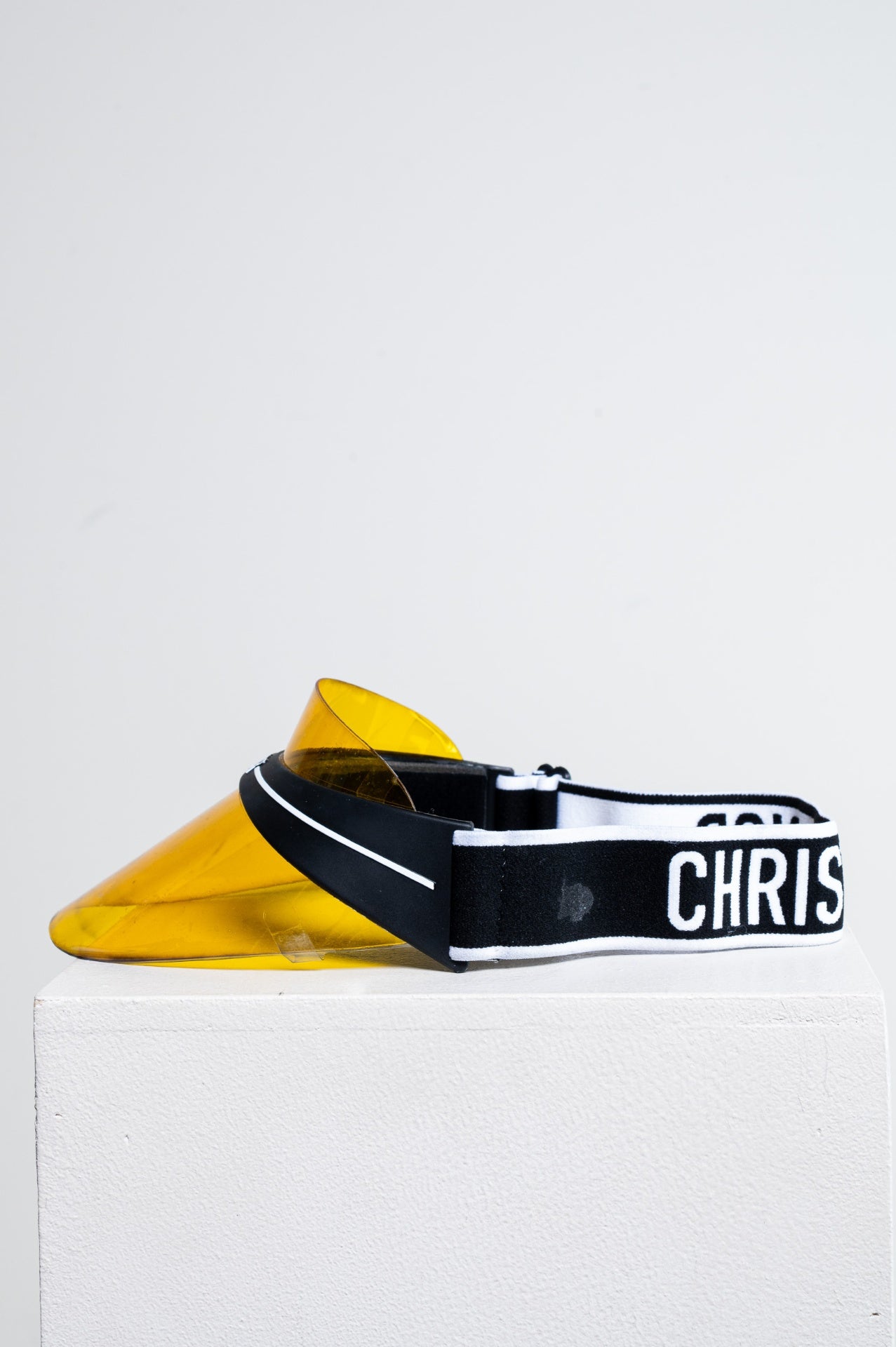 Yellow Tinted DiorClub1 Visor