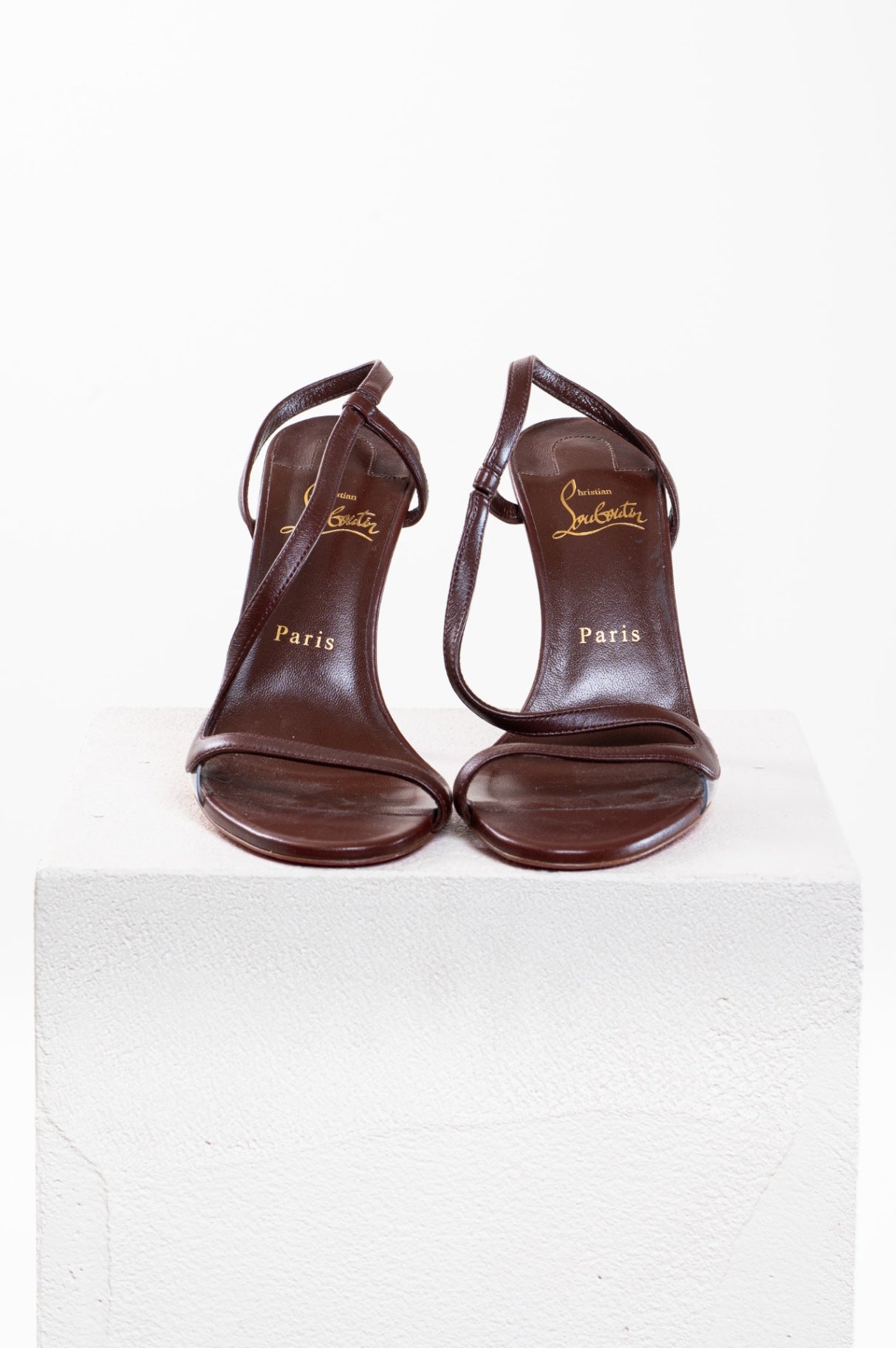 Brown Rosalie High Heel Sandal