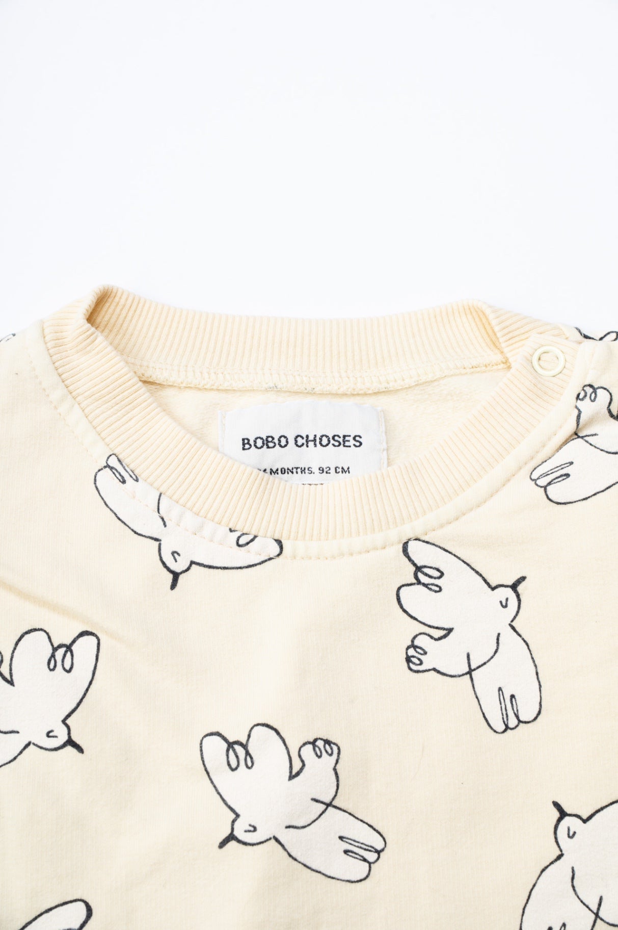 Yellow Bird Print Sweatsuit