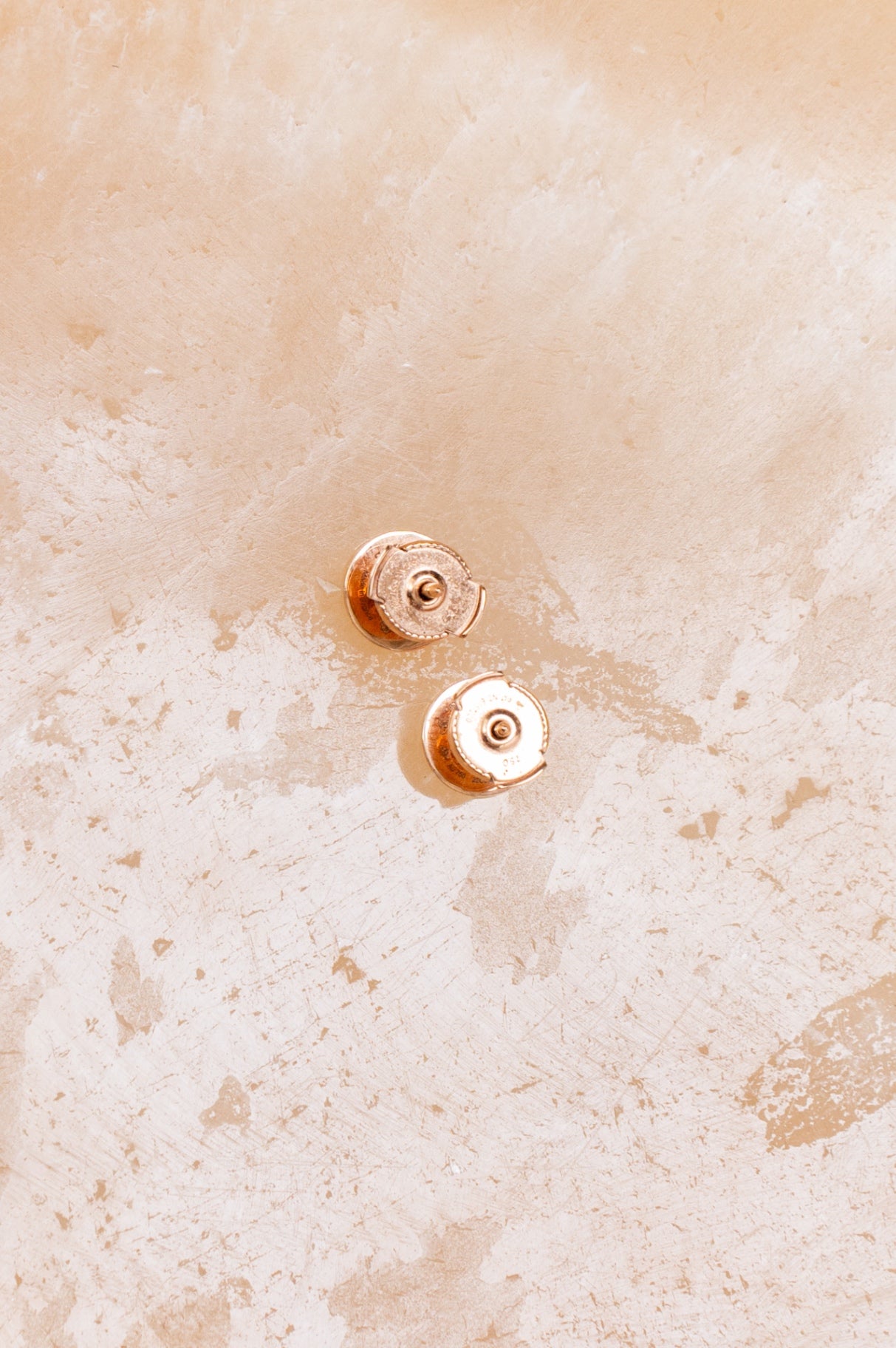 Rose Gold XS Ex-Libris Earrings