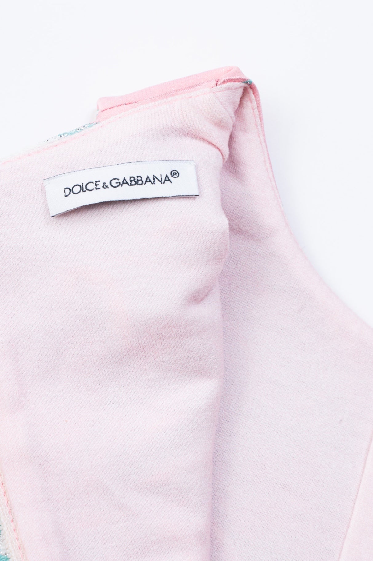 Pink Metallic Flower Dress