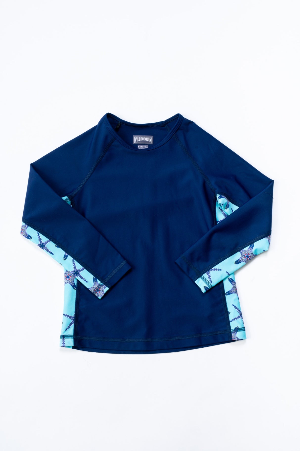 Kids Navy Swim Shirt