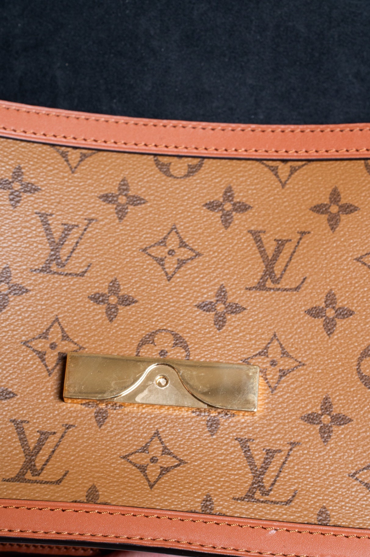 Monogram Reverse Dauphine MM Shoulder Bag