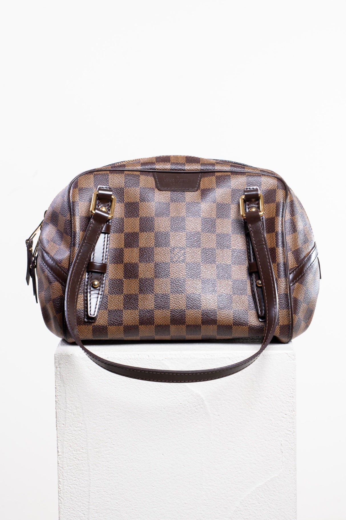 Damier Ebene Rivington PM Shoulder Bag