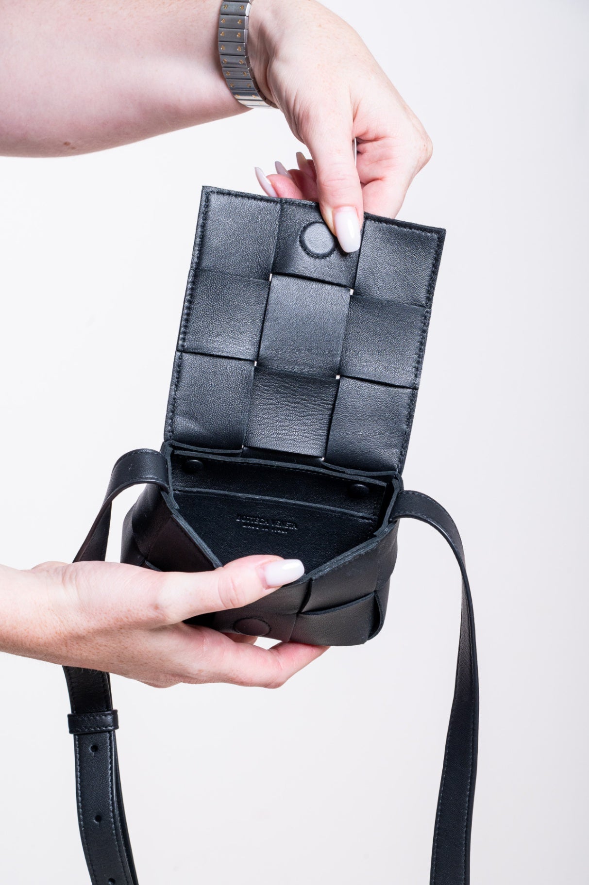 Black Candy Cassette Mini Bag Crossbody
