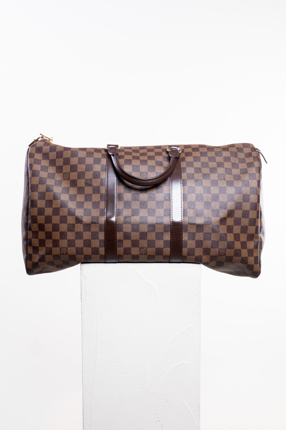 Damier Ebene Keepall 50 To Handle Bag