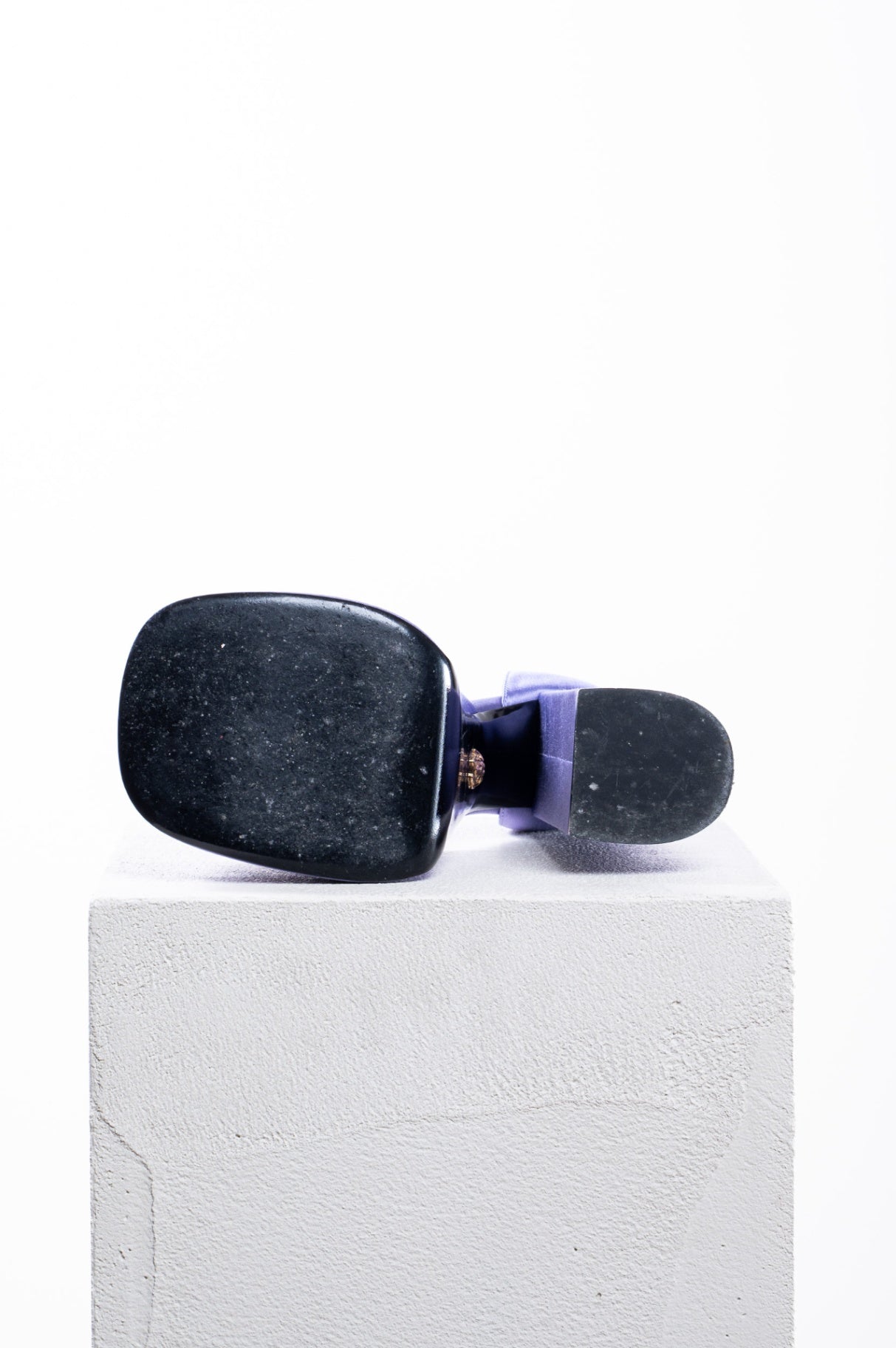 Medusa Aevitas Embellished Orchid Satin Platform Pump