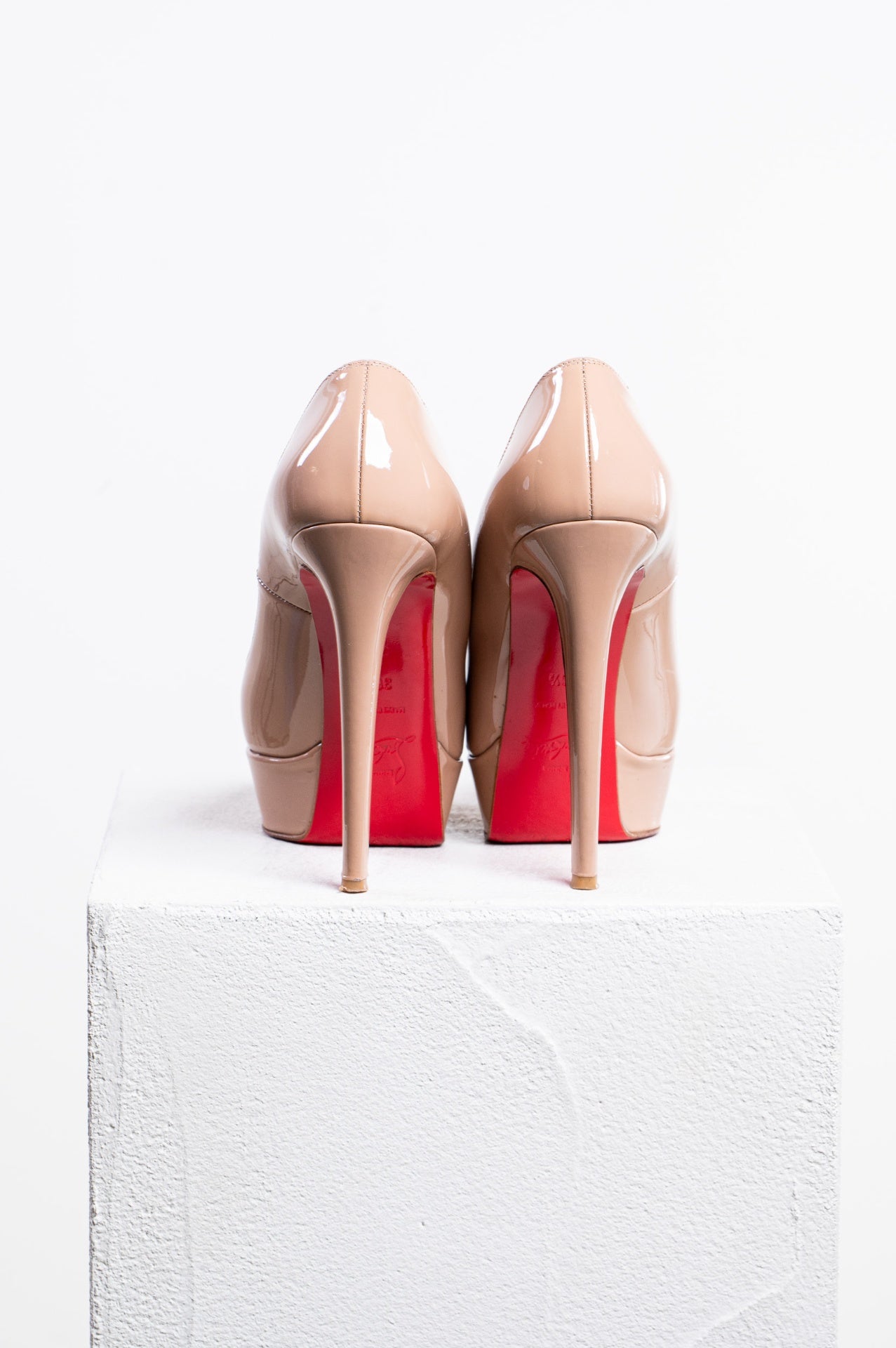Nude Bianca 120 Patent Leather Pumps
