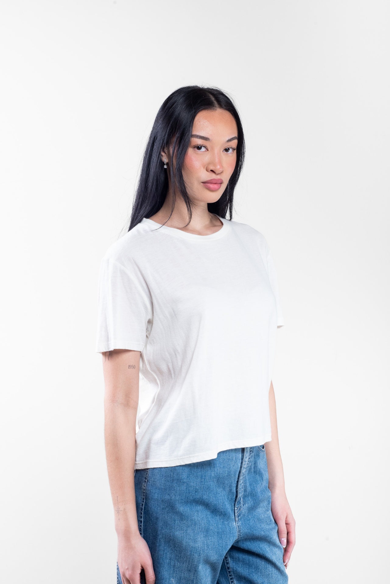 White 1971 Saint Laurent T-Shirt