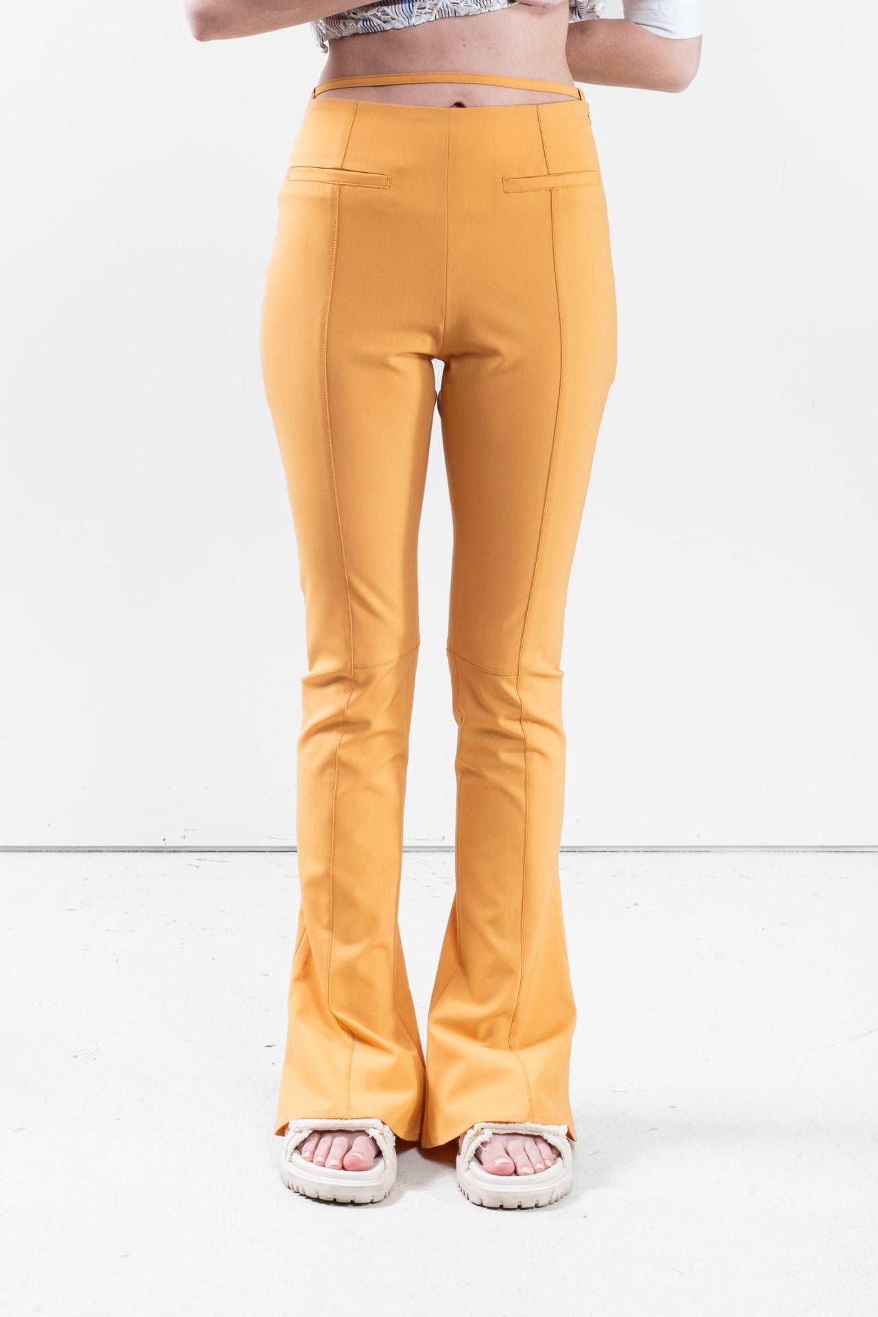 Orange 'Le Splash' Pant