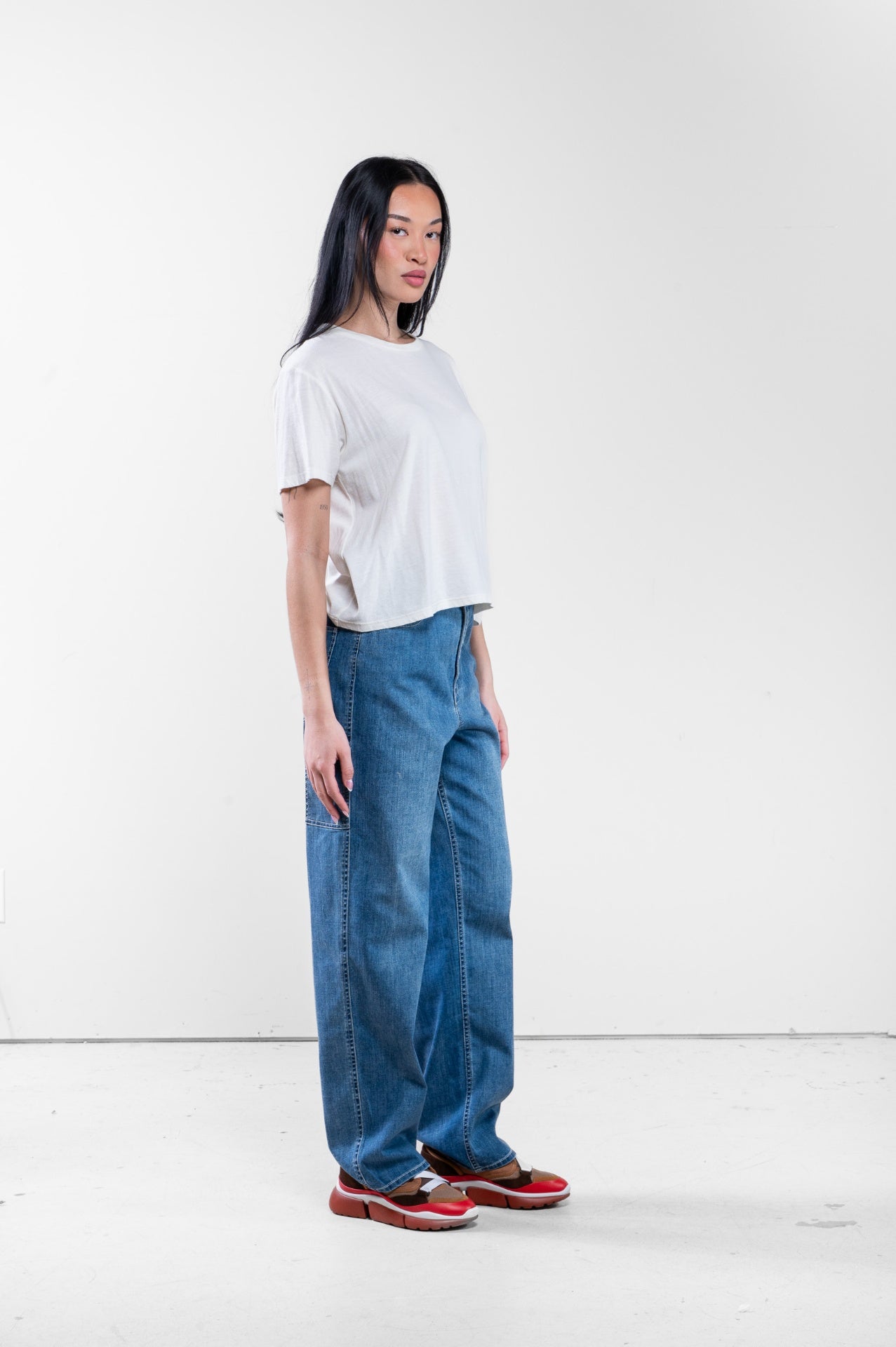 White 1971 Saint Laurent T-Shirt