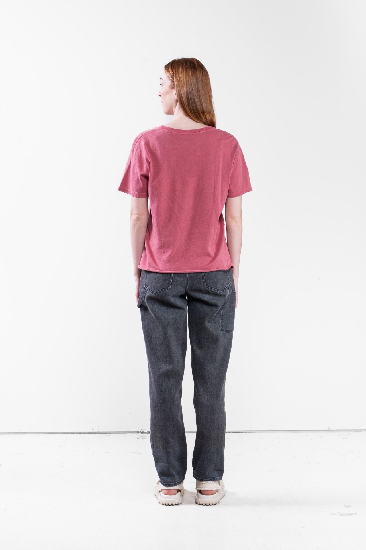 Pink Rose Logo T-Shirt