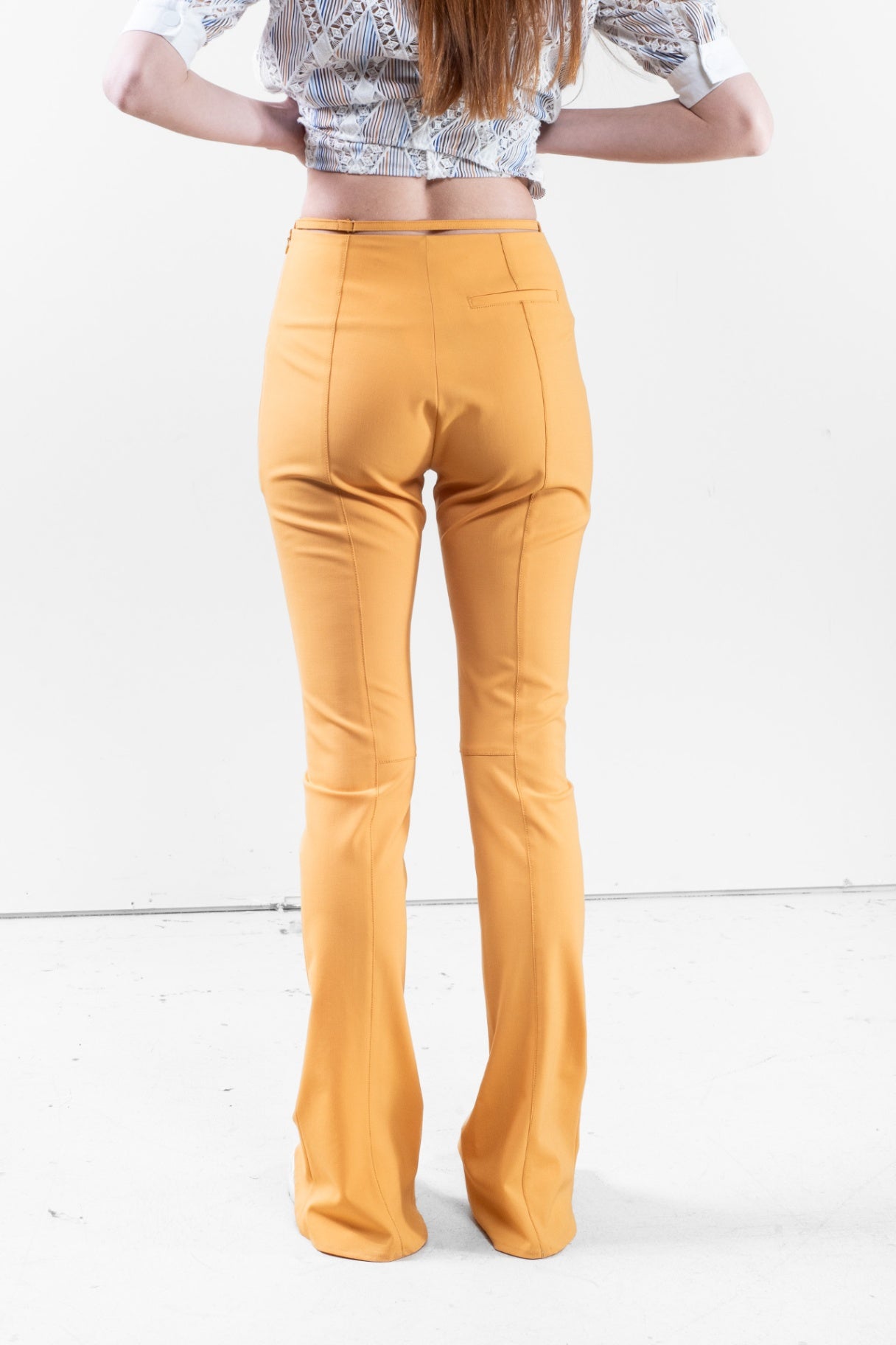 Orange 'Le Splash' Pant