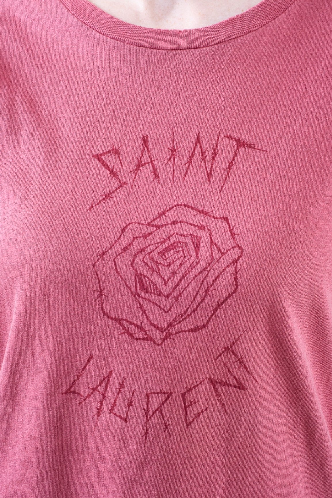 Pink Rose Logo T-Shirt