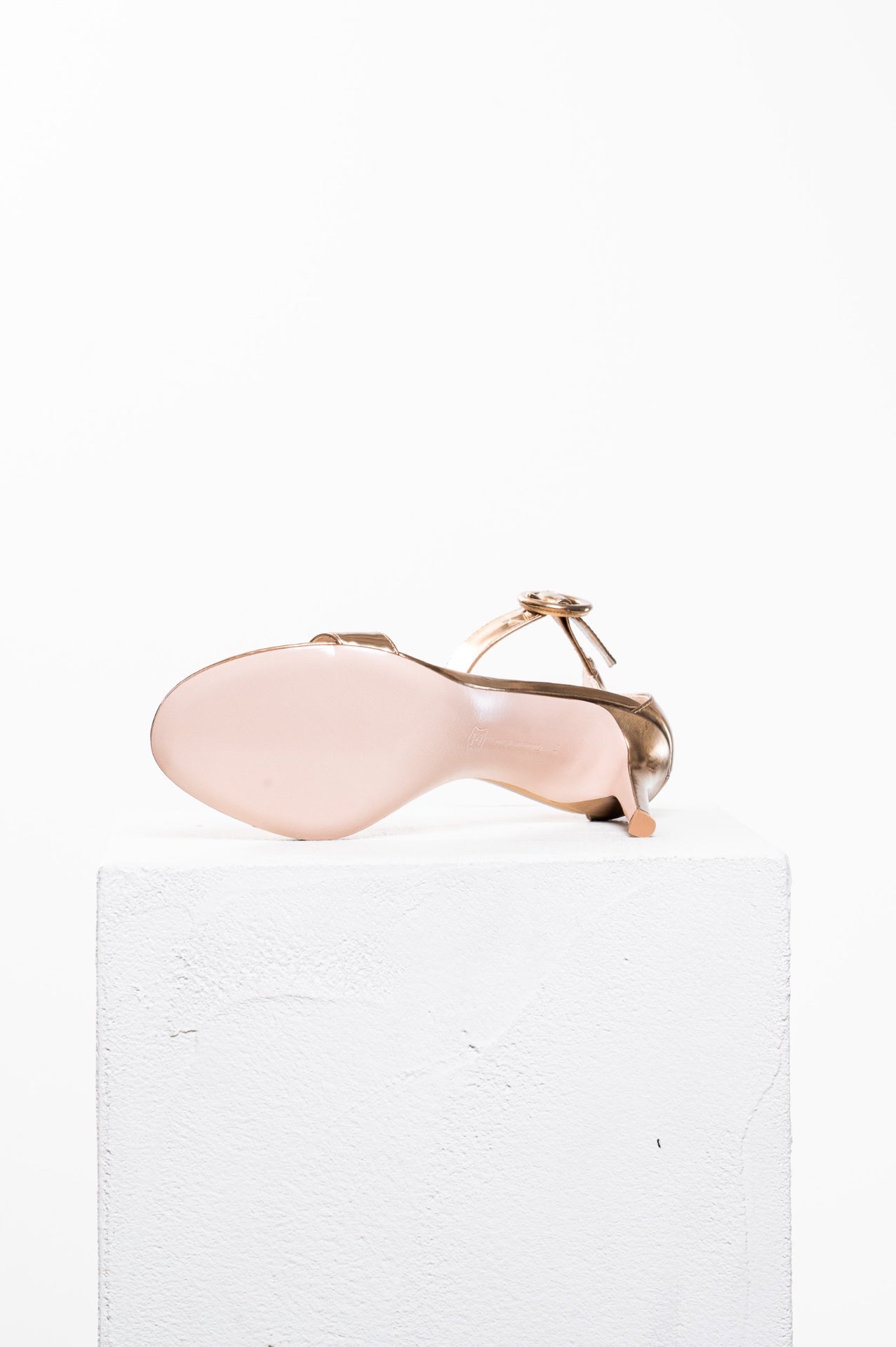 Bronze Metallic Portofino 85mm Heel Sandal