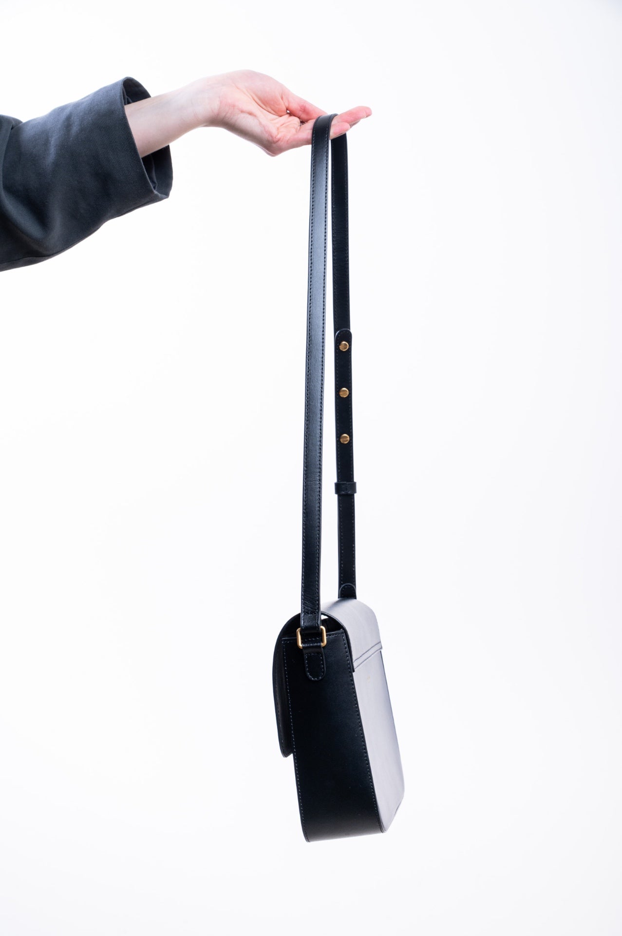 Black Monceau Gold Edition Crossbody Bag