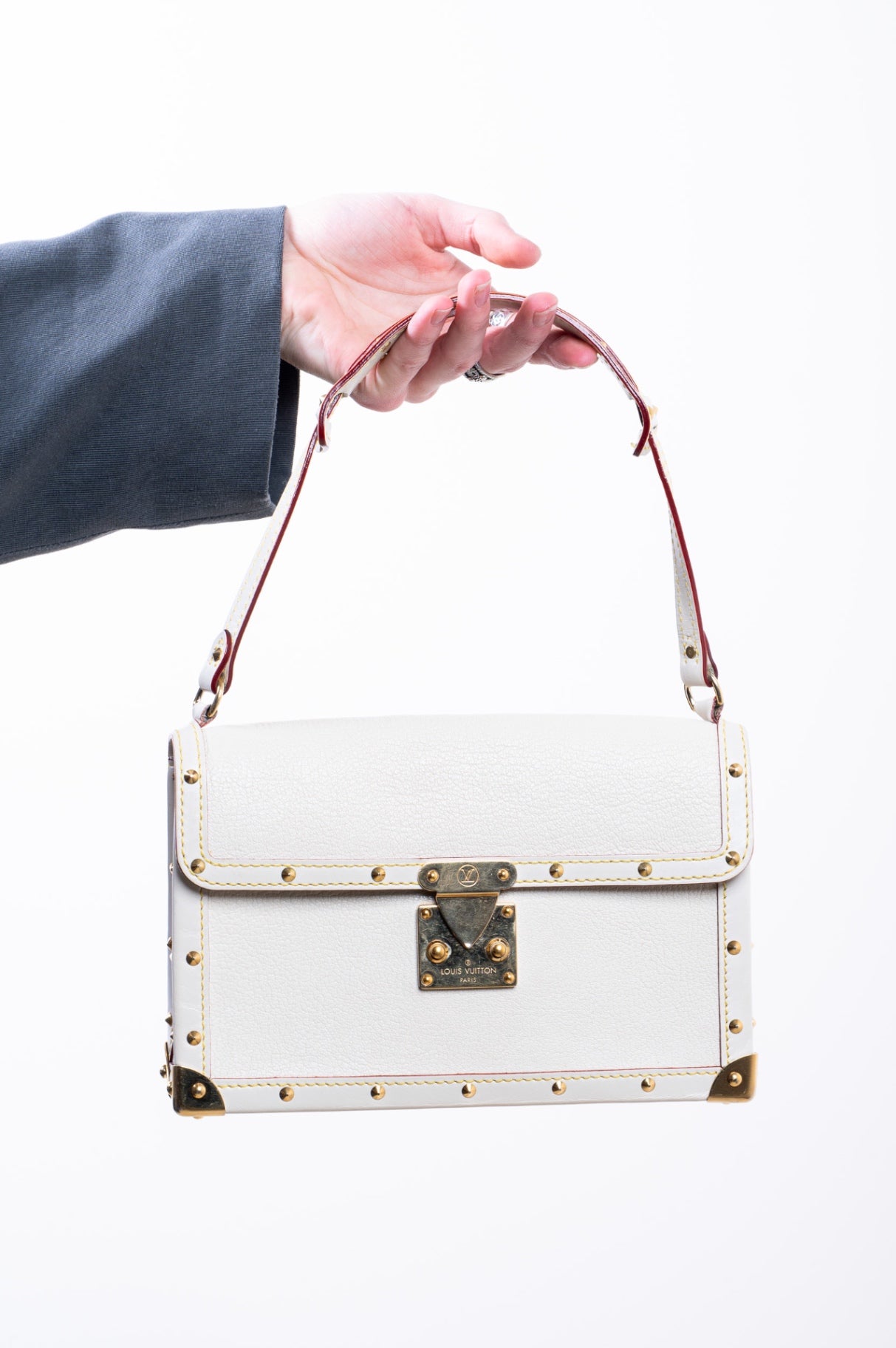 Cream Leather Suhali L'Aimable Bag