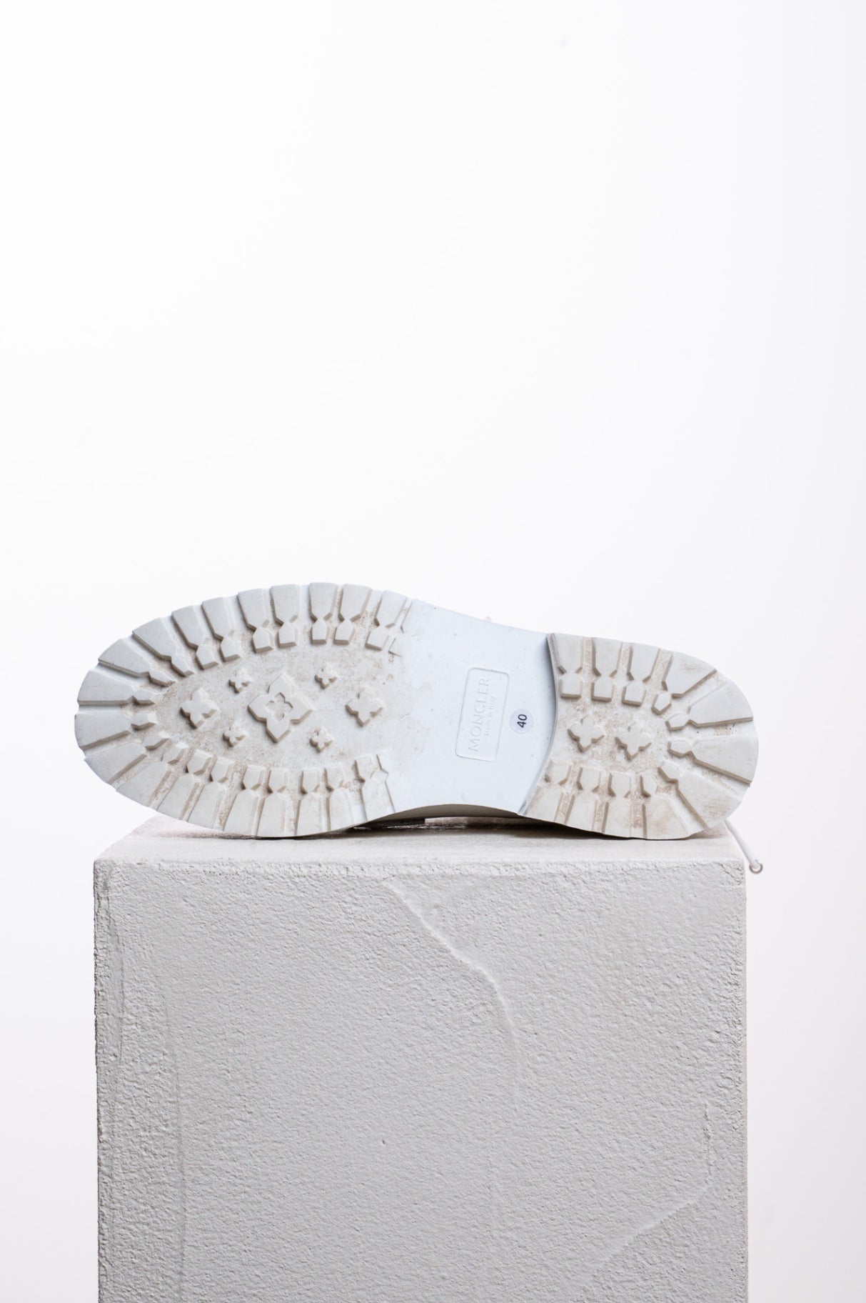 White Galaxite Lace-up Rain Boot