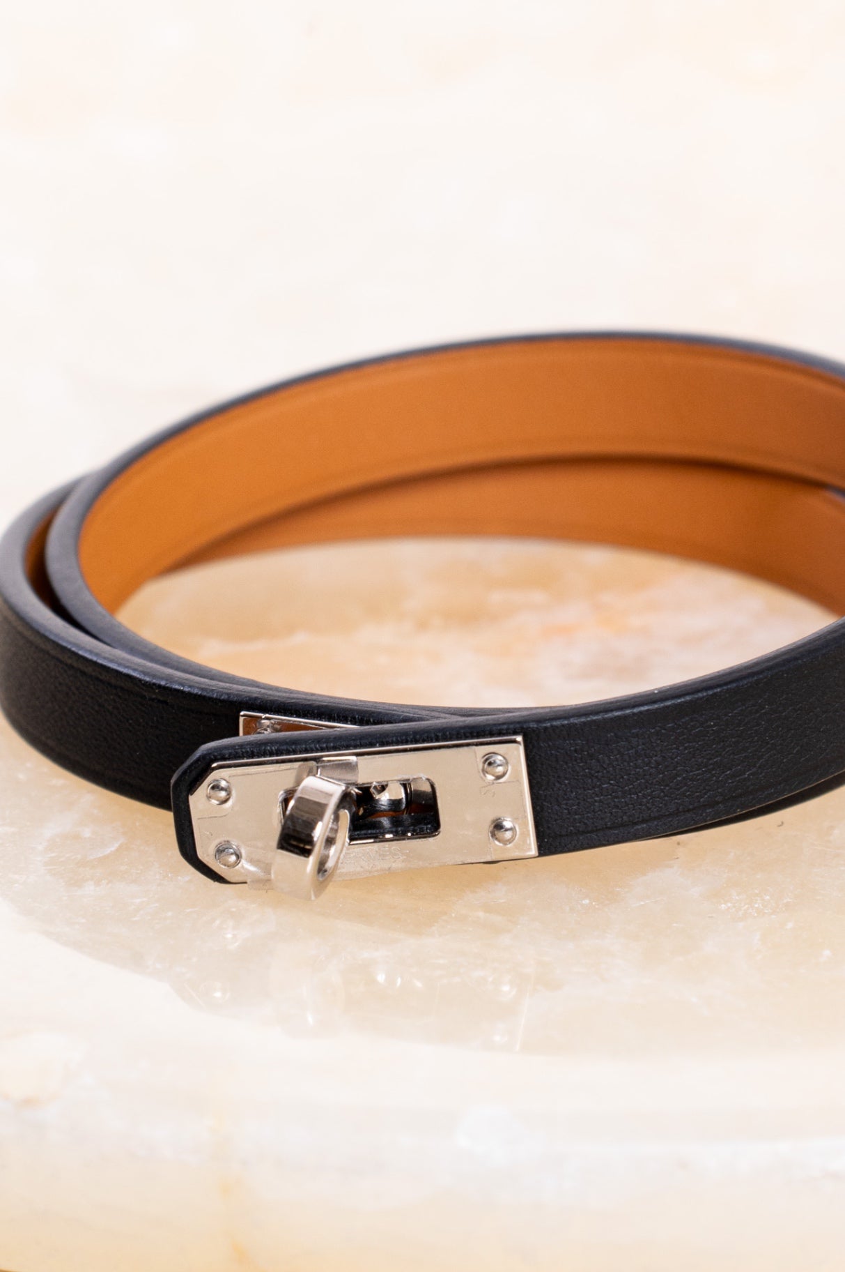 Noir Mini Kelly Double Tour bracelet