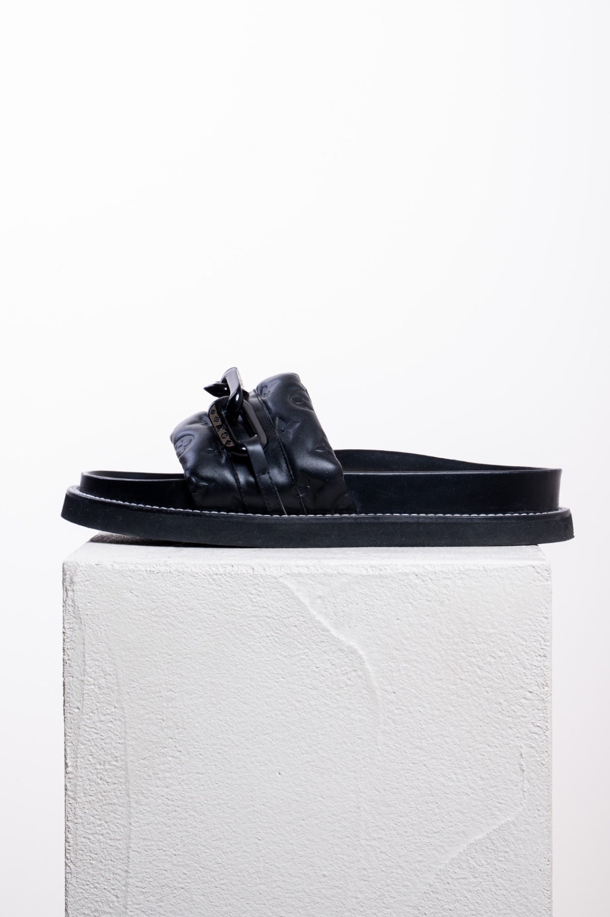 Black Sunset Flat Comfort Mule