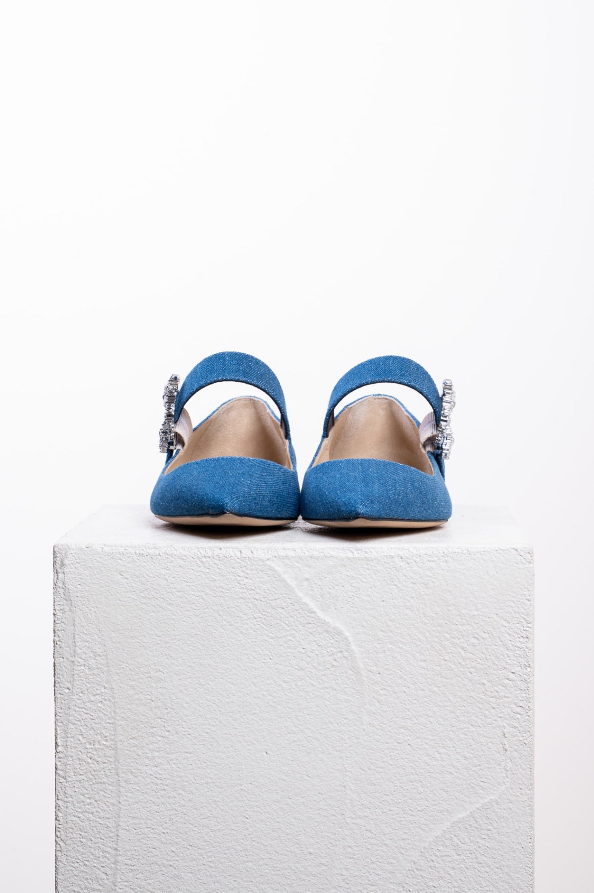 Denim Cheri Flat