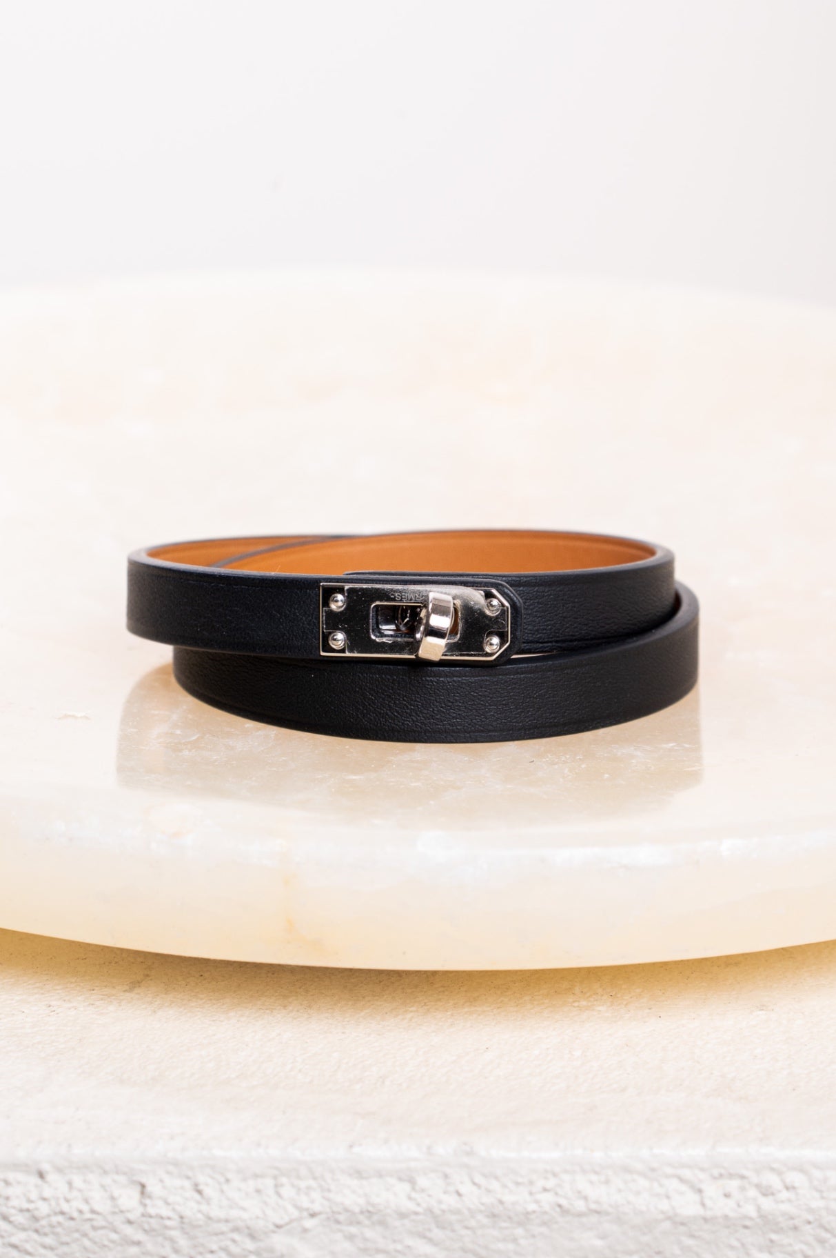 Noir Mini Kelly Double Tour bracelet