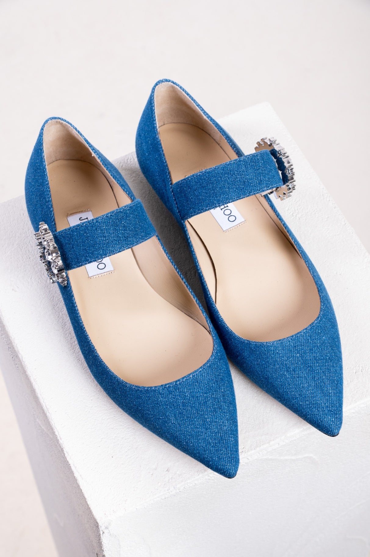 Denim Cheri Flat