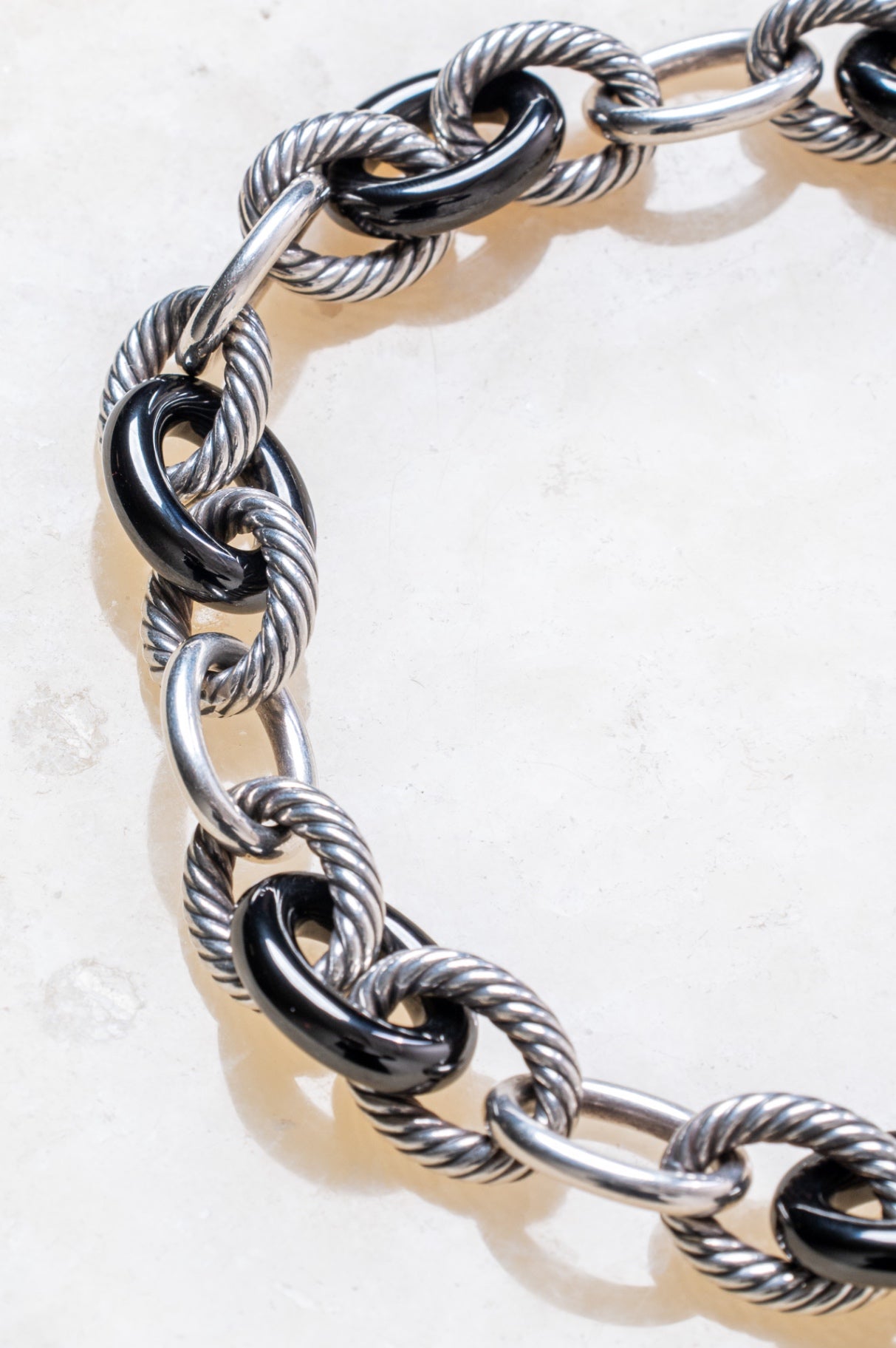 Sterling Silver Chunky Chain Link Necklace