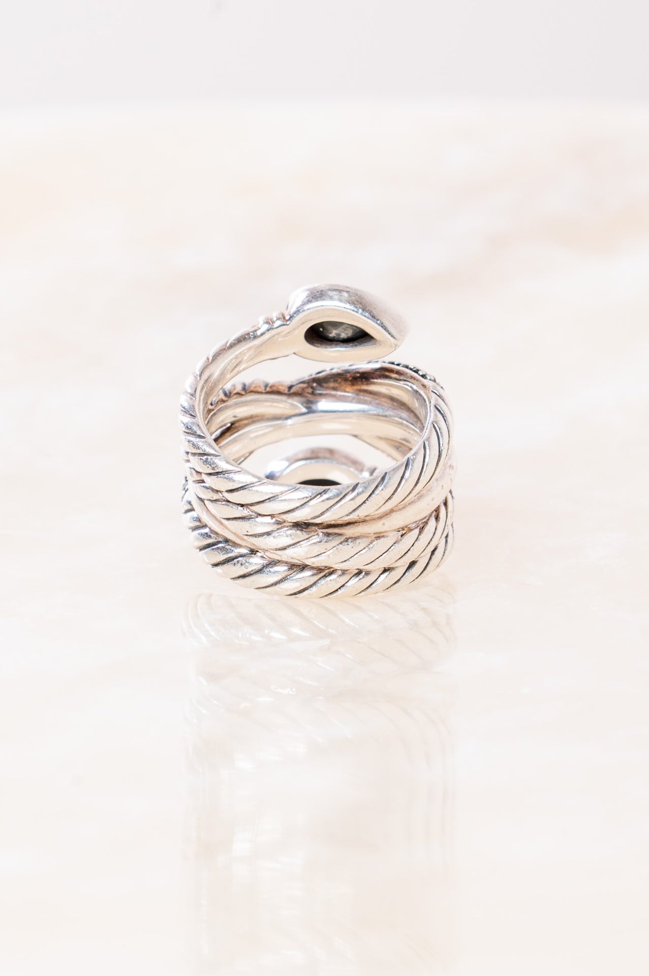 Grisaille Crossover Diamond Ring