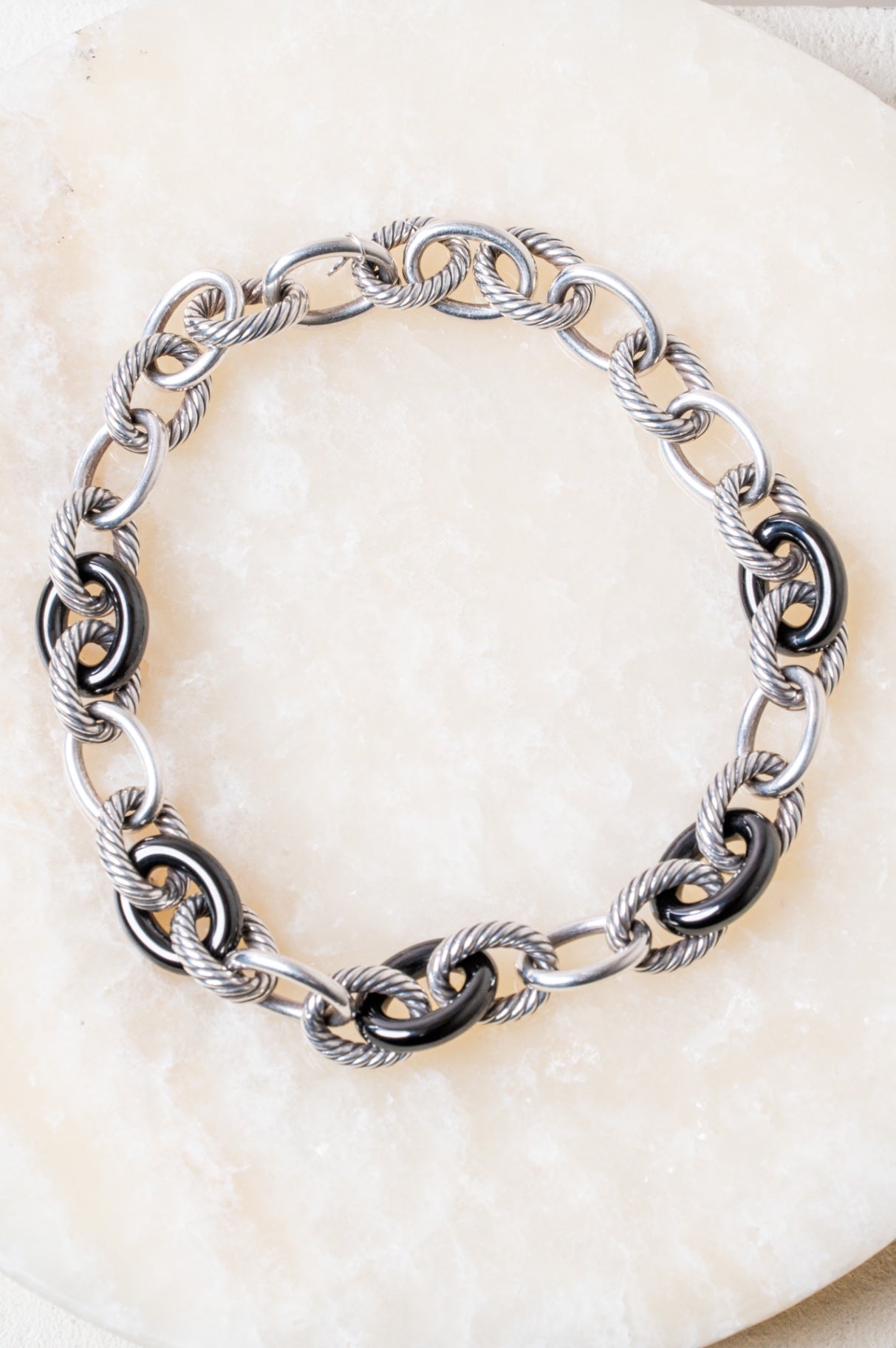 Sterling Silver Chunky Chain Link Necklace