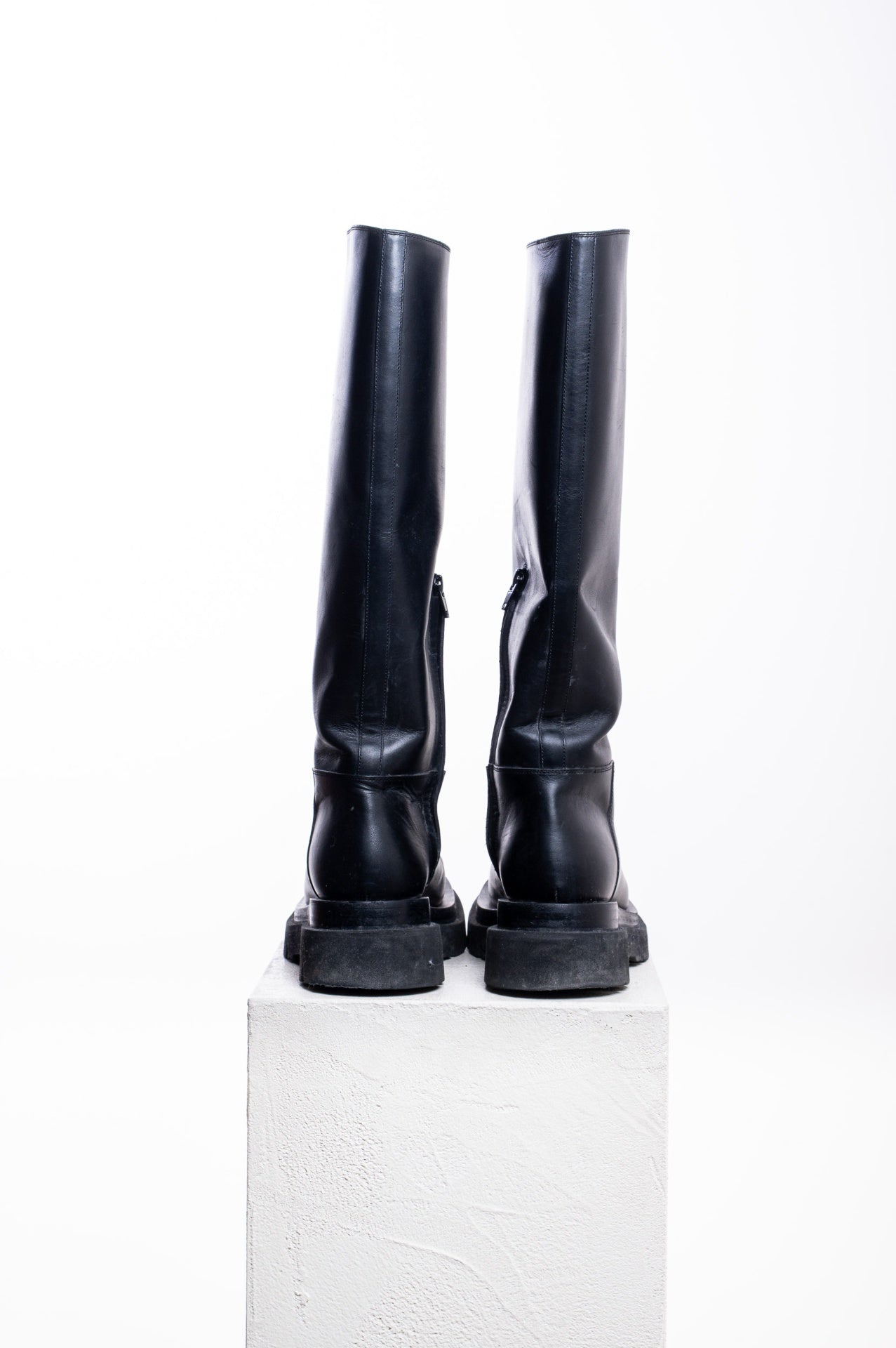 Black Shibuya Knee High Boots